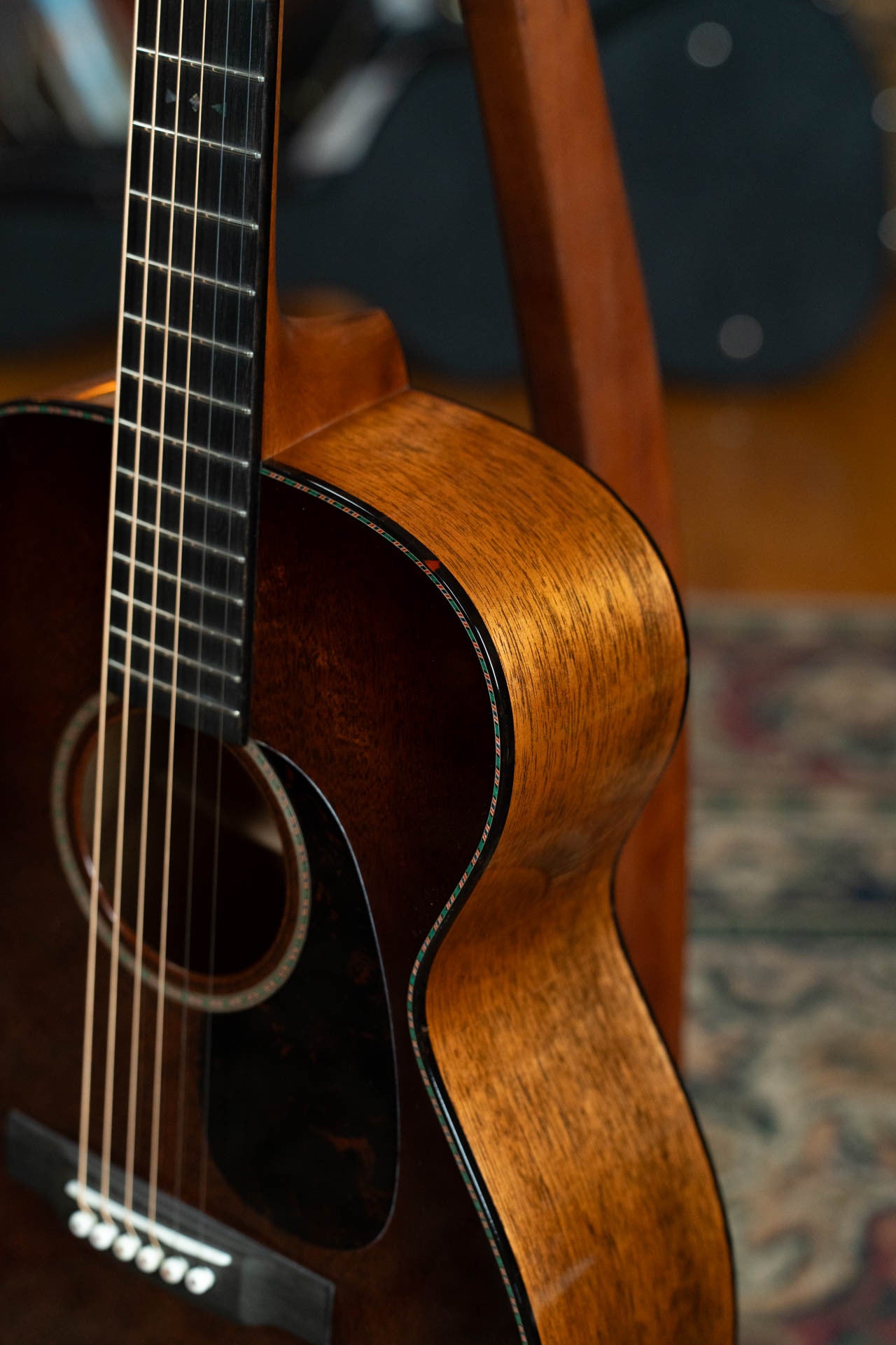Martin Custom Shop O-17 Style Deep Body All Mahogany 14th Fret Acoustic Guitar #1369