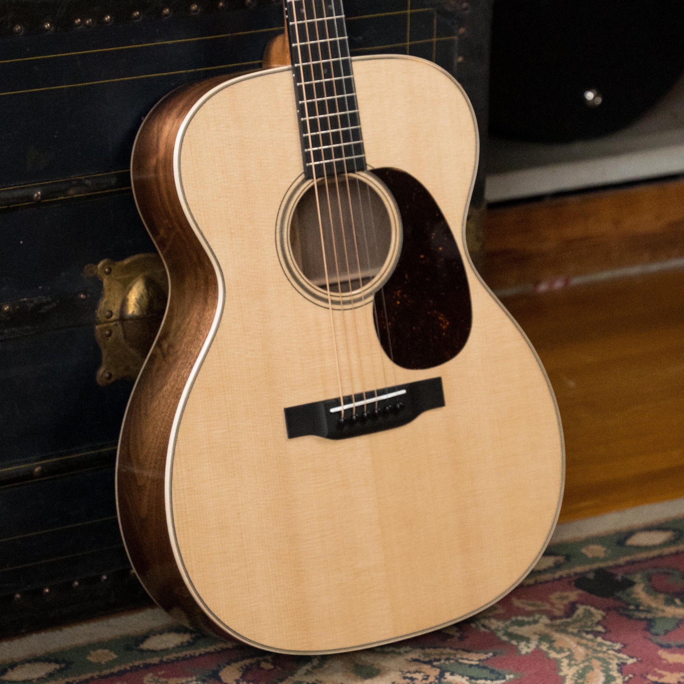 Custom Shop Martin Spruce/Black Walnut 14 Fret OOO Acoustic Guitar #3323