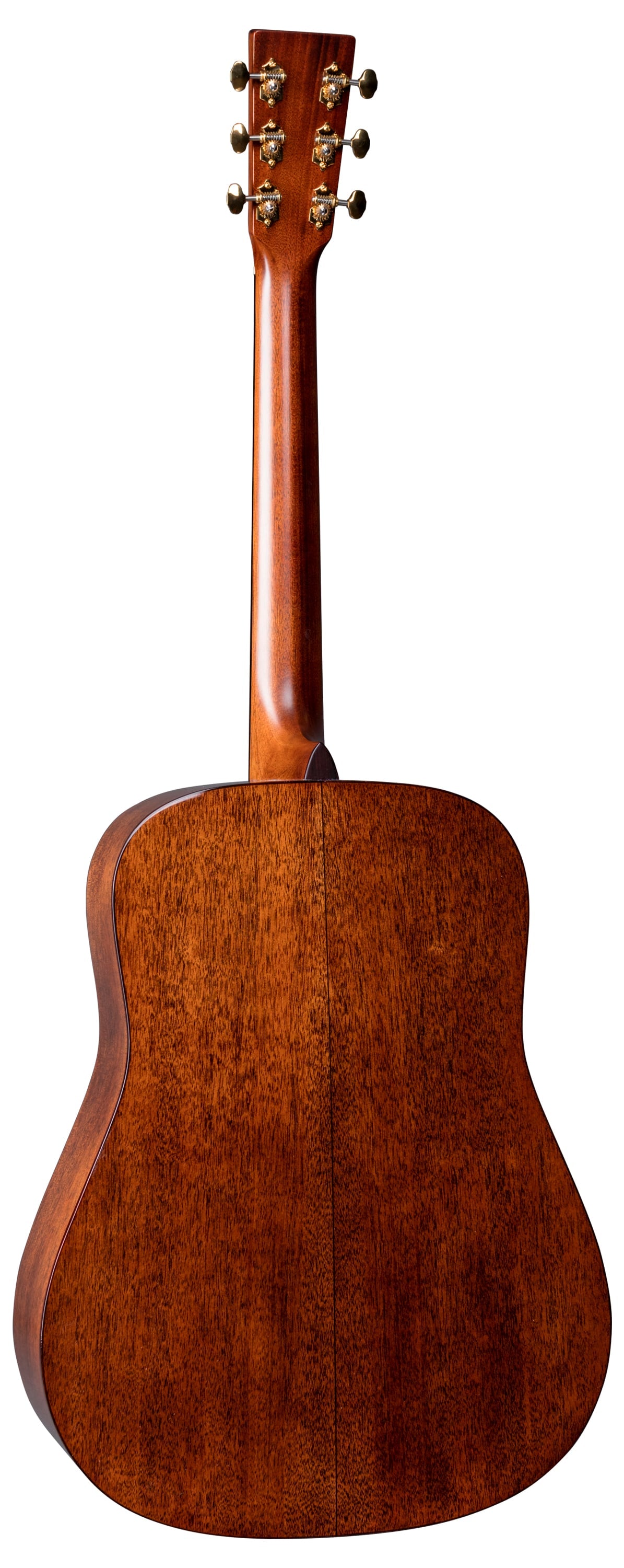 Martin D-18E Modern Deluxe Dreadnought Acoustic-Electric back — manufacturer photo, representative example only