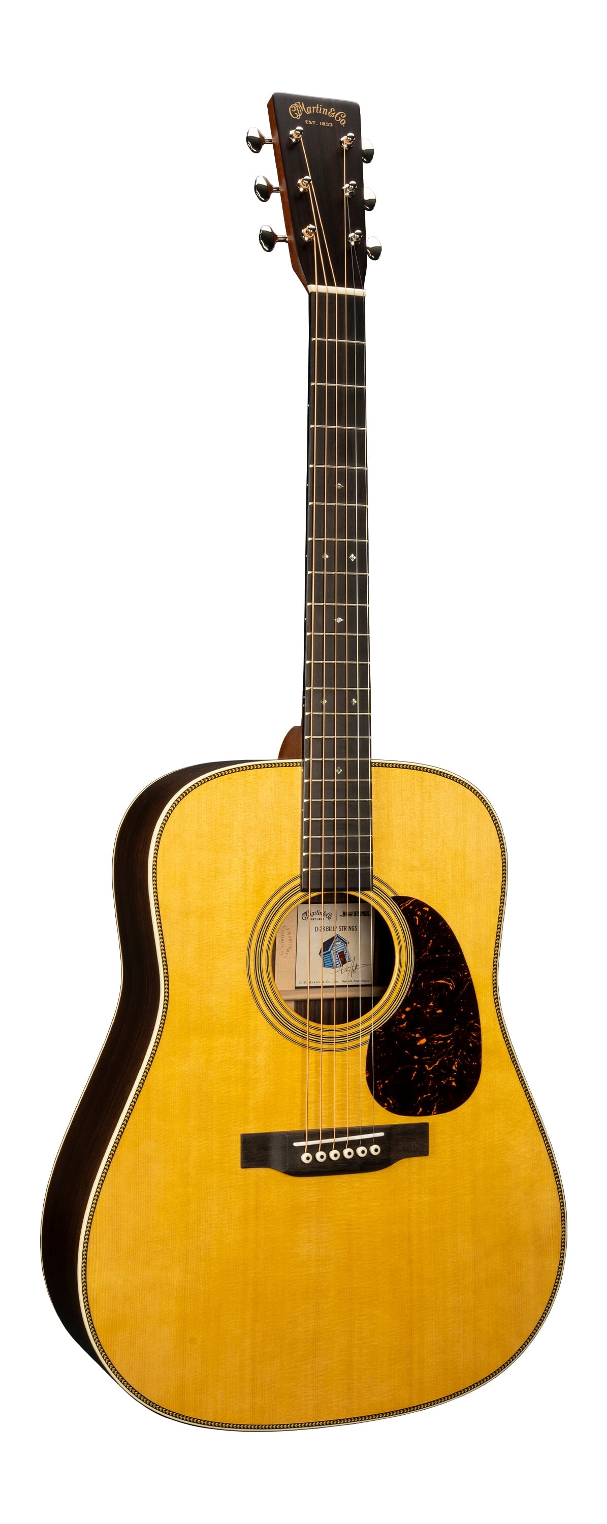 Martin D-28 Billy Strings Dreadnought Acoustic Guitar — manufacturer photo, representative example only