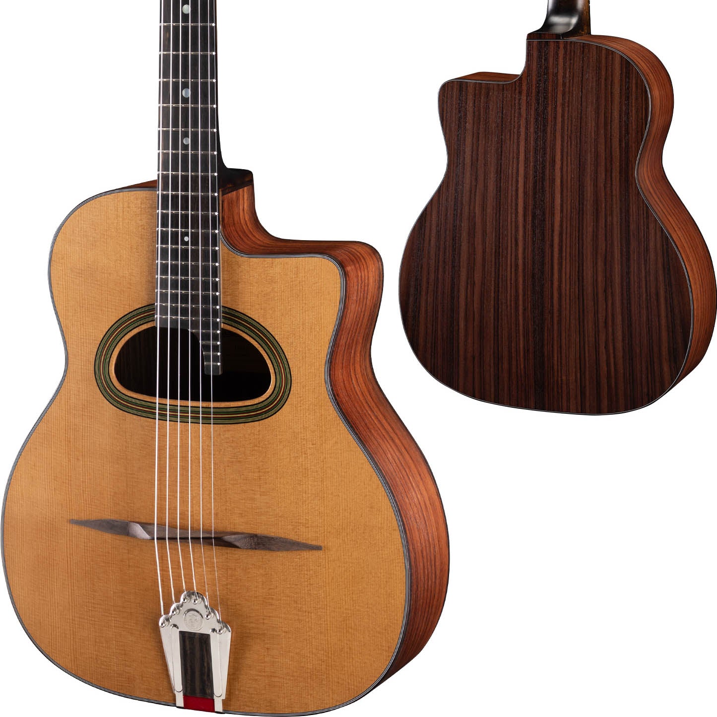 PRE-ORDER DEPOSIT ONLY *New 2026 Model* Eastman DM3 Sitka/Laminated Rosewood Grande Bouche Gypsy Guitar