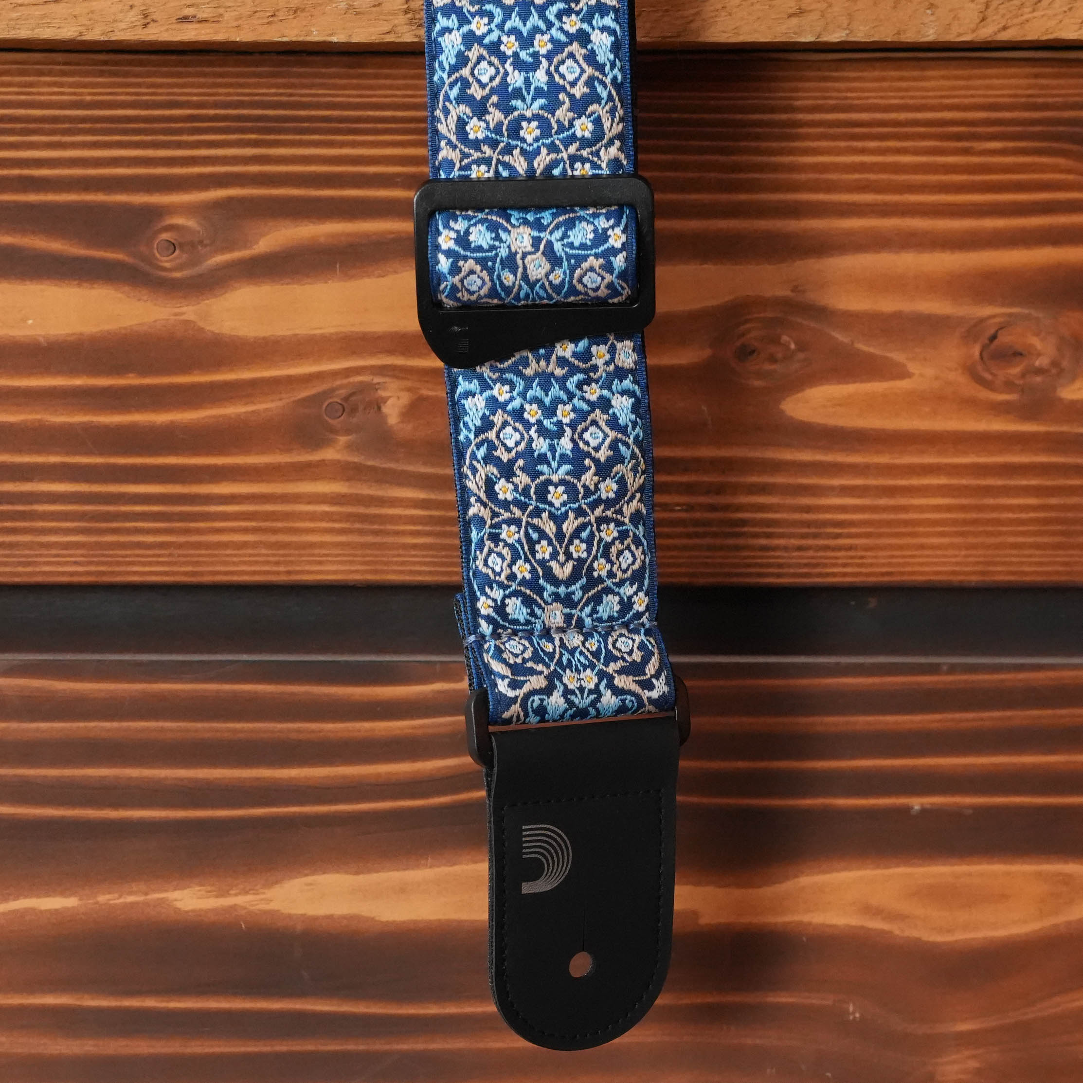 D'Addario Eco Persian Woven Guitar Strap - Blue