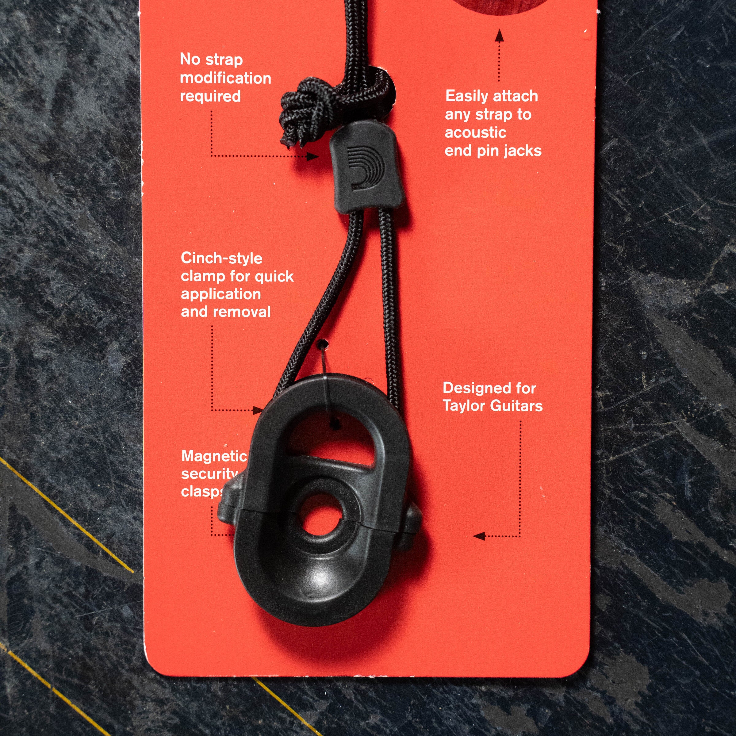 D'Addario/Planet Waves CinchFit: Acoustic Jack Lock (PW-AJL-01)