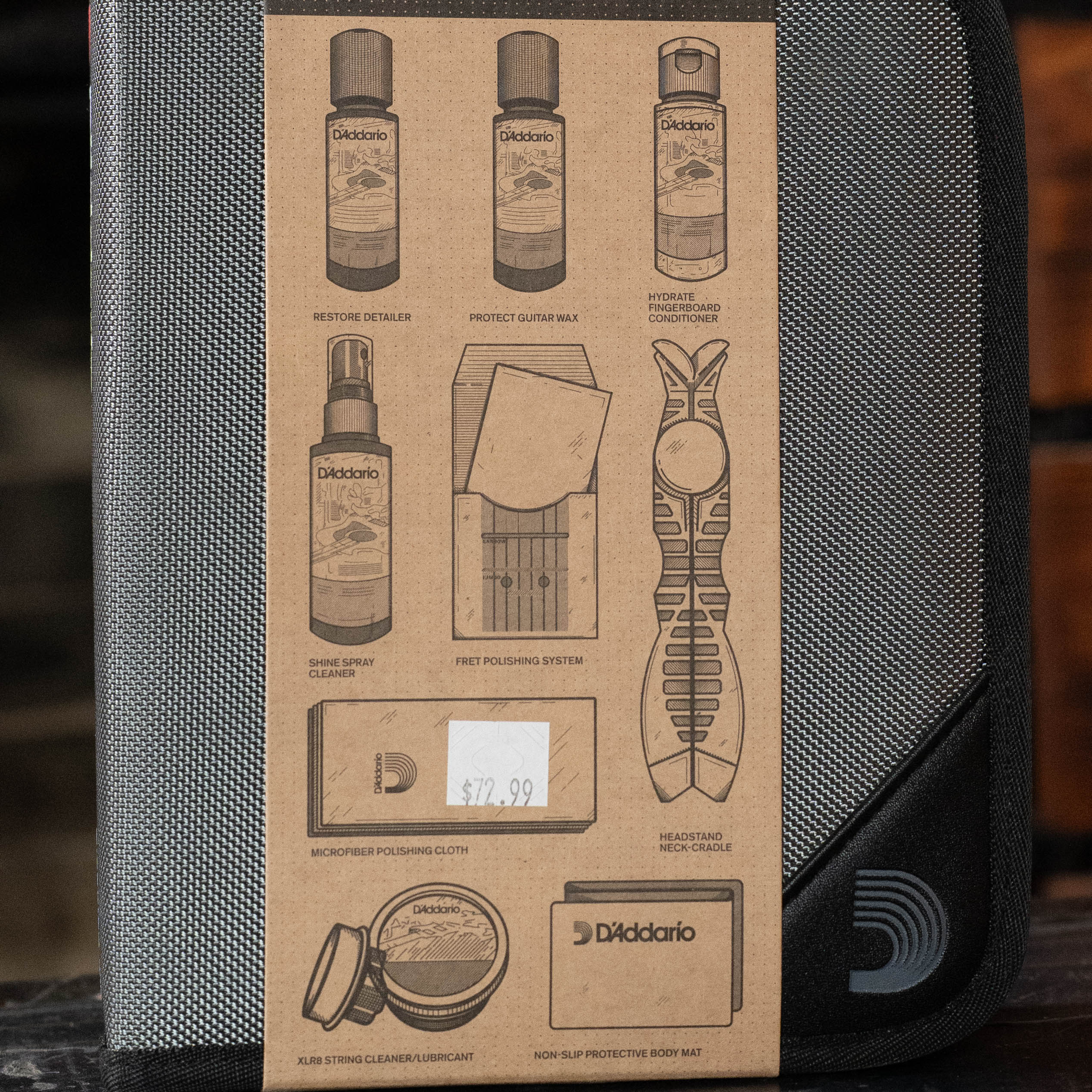 D'Addario PW-ECK-01 Instrument Care Kit