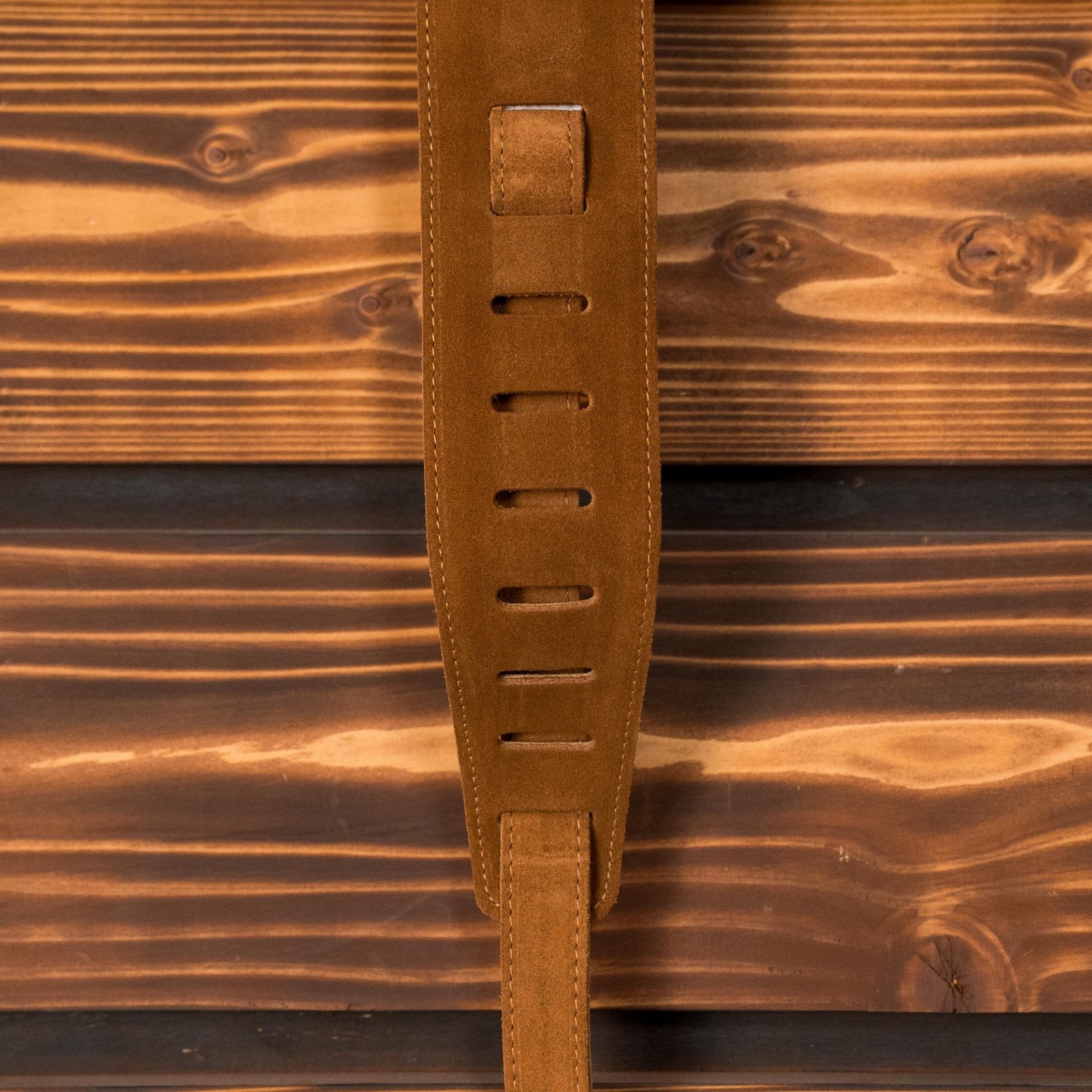 D'Addario 25SS02-DX Suede 2 1/5" Guitar Strap - Honey