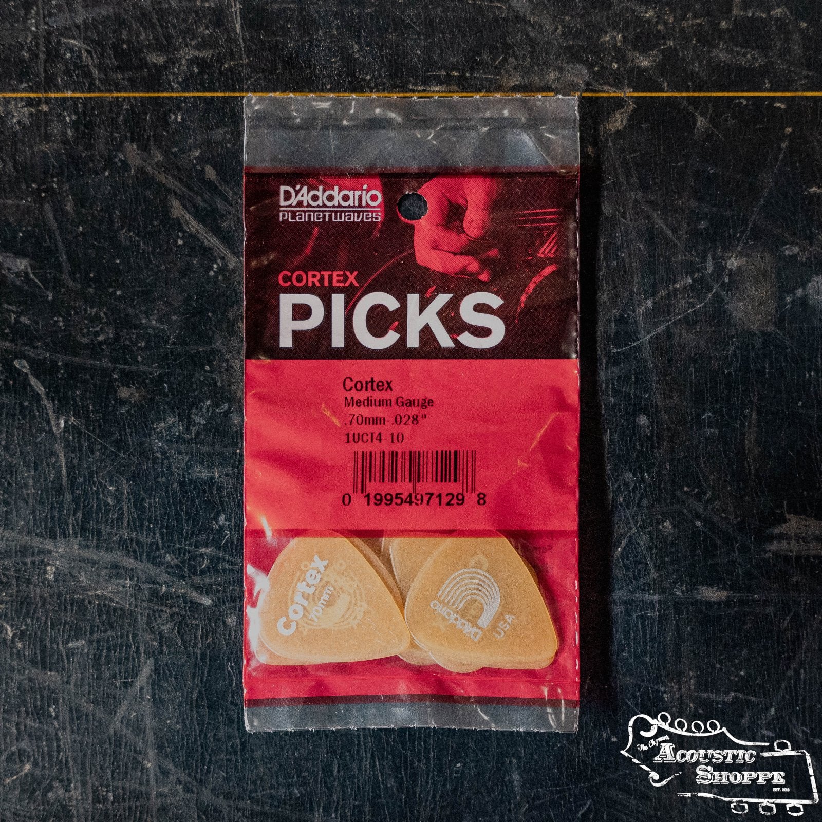 D'Addario Cortex Picks Medium 1UCT4-10