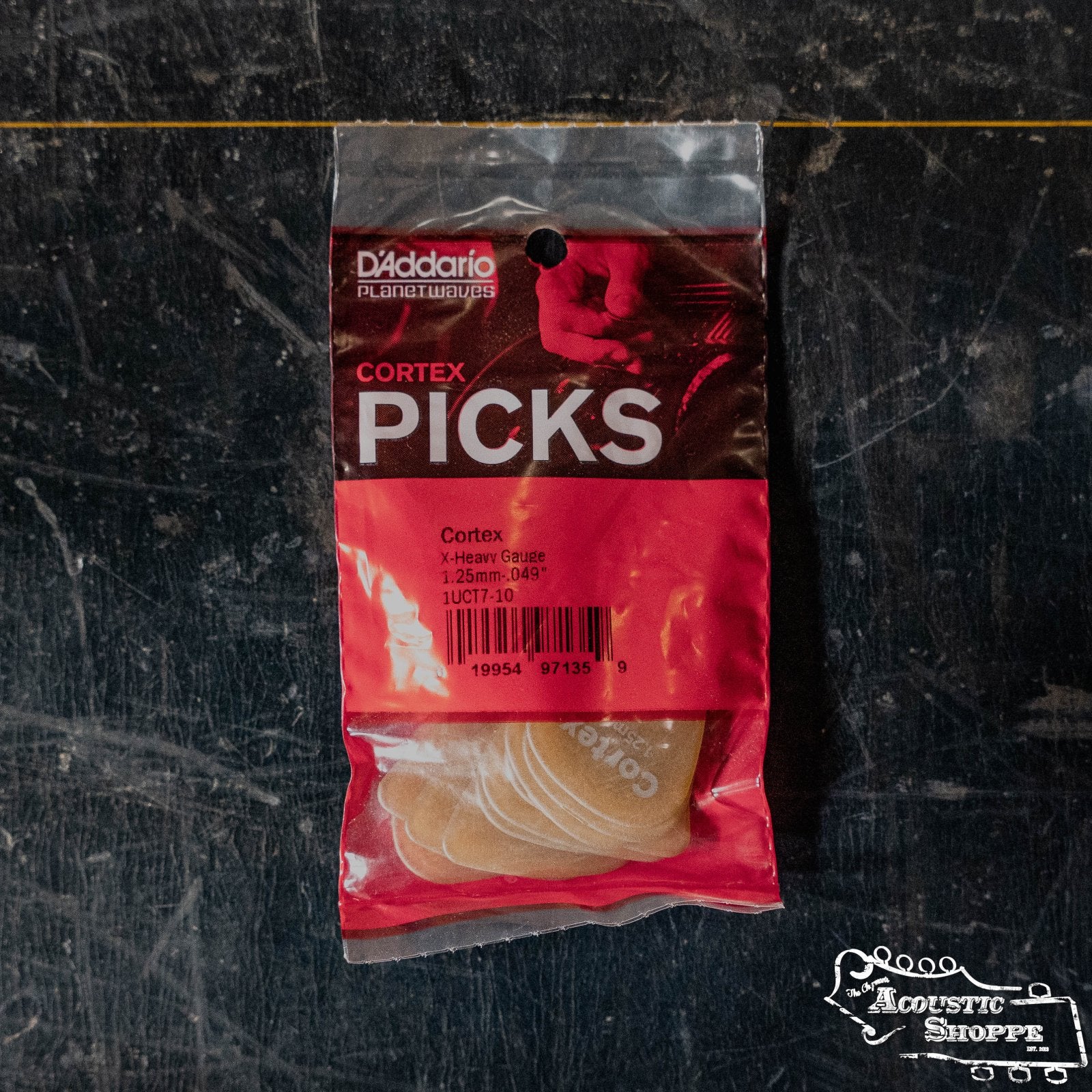 D'Addario Cortex Picks Extra-Heavy 1UCT7-10