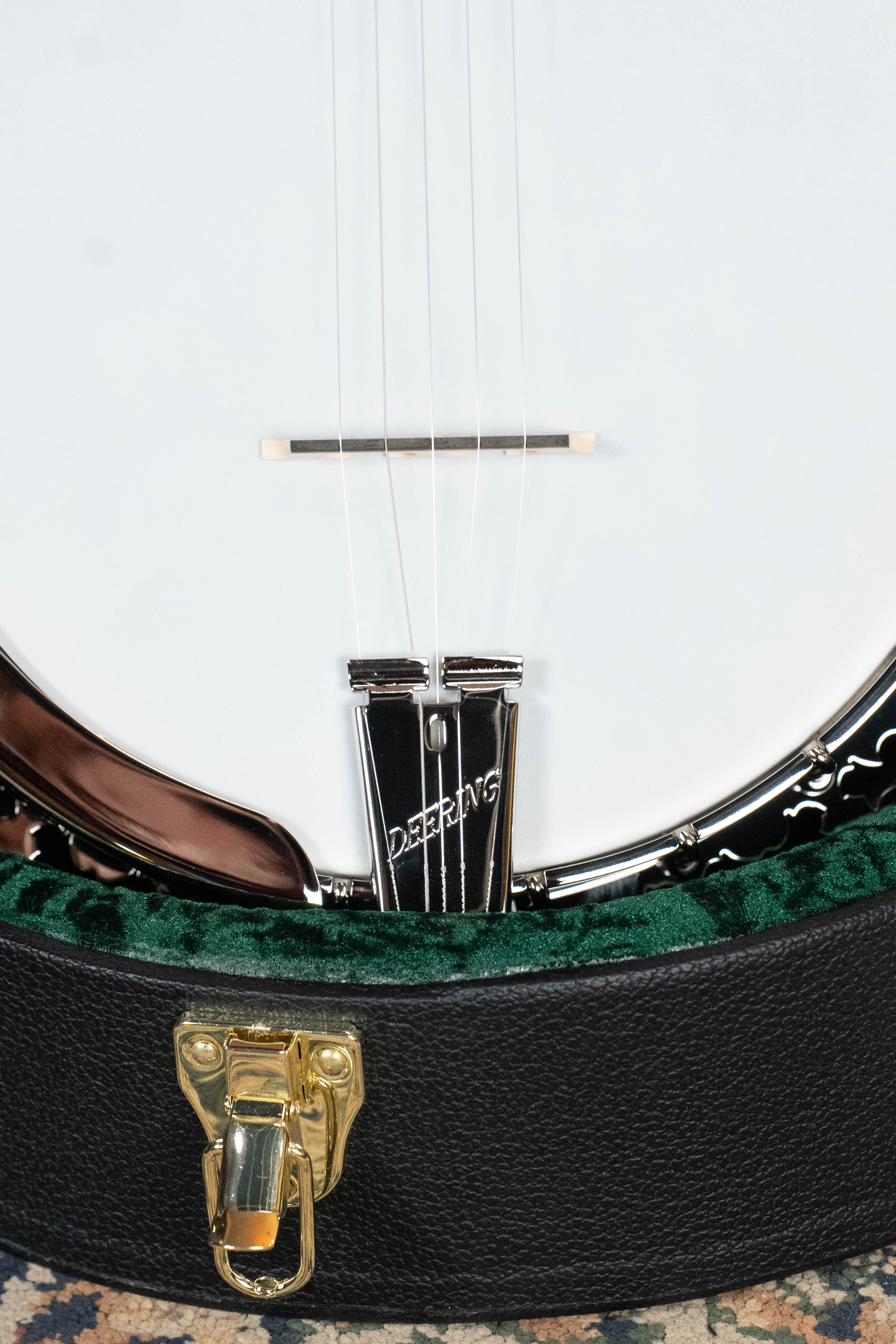 Deering Eagle II 5-String Resonator Banjo w/Spikes Installed #2259
