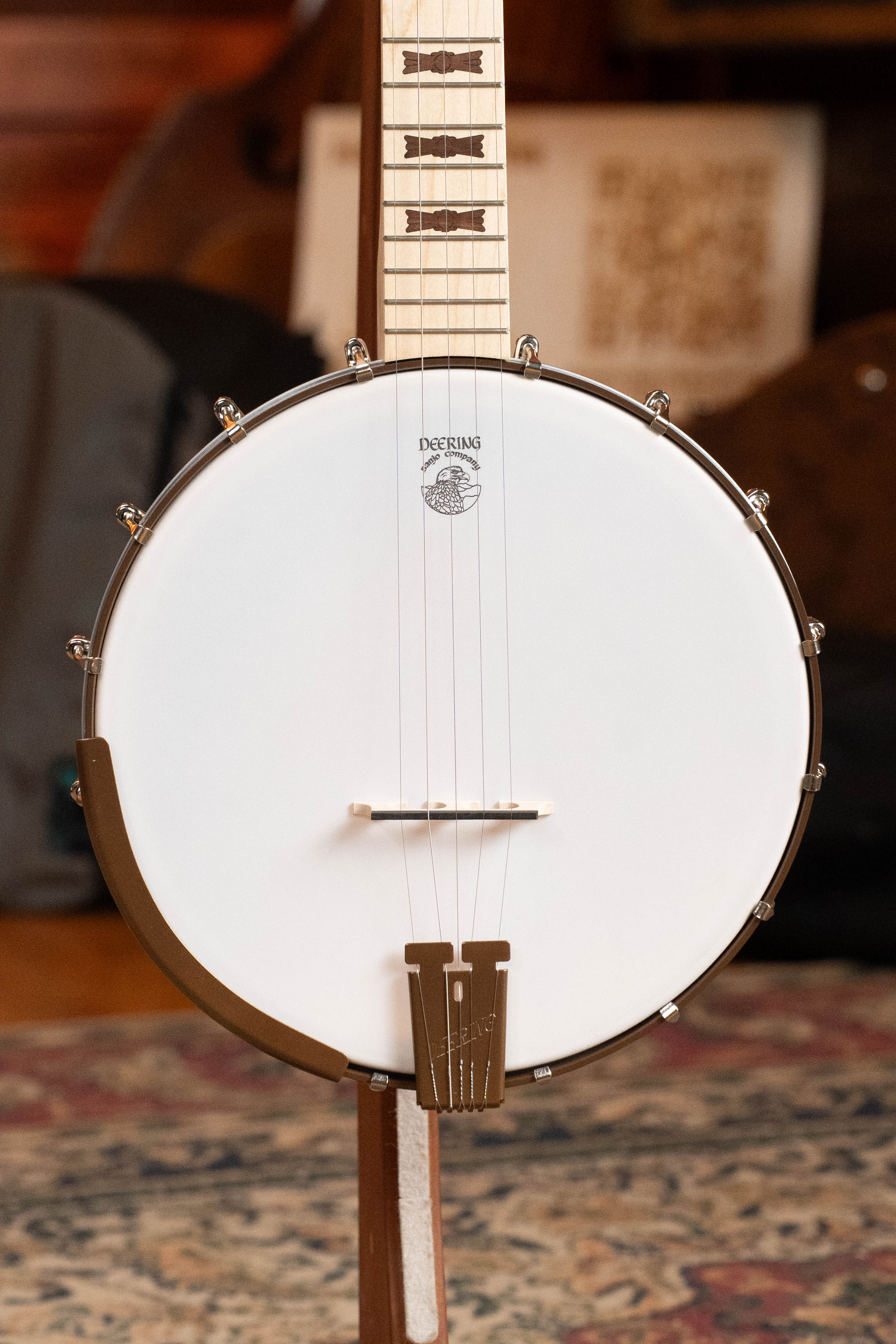 Deering Goodtime 5 String Open Back Banjo w/Spikes Installed #2514