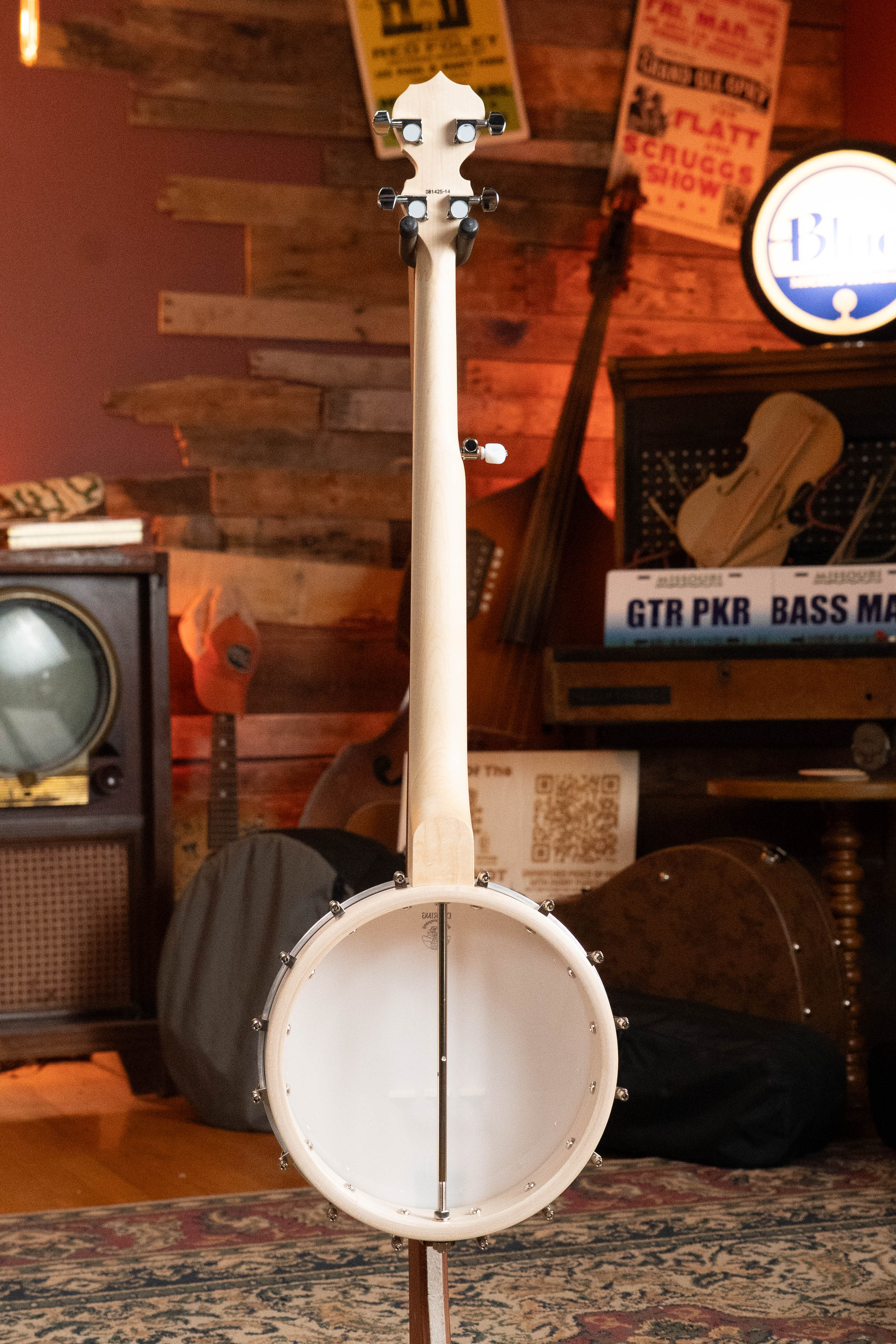 Deering Goodtime 5 String Open Back Banjo w/Spikes Installed #2514