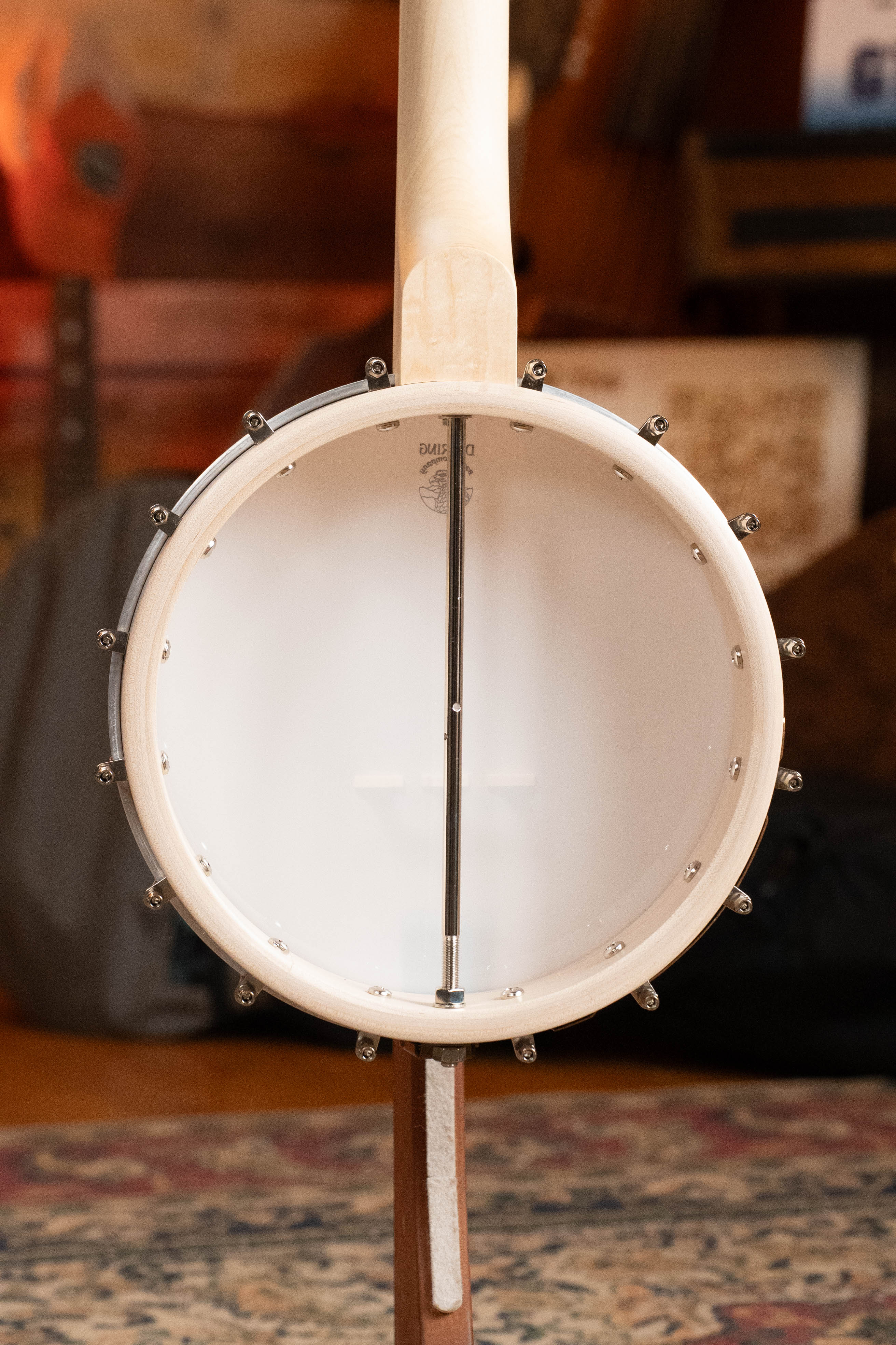 Deering Goodtime 5 String Open Back Banjo w/Spikes Installed #2514