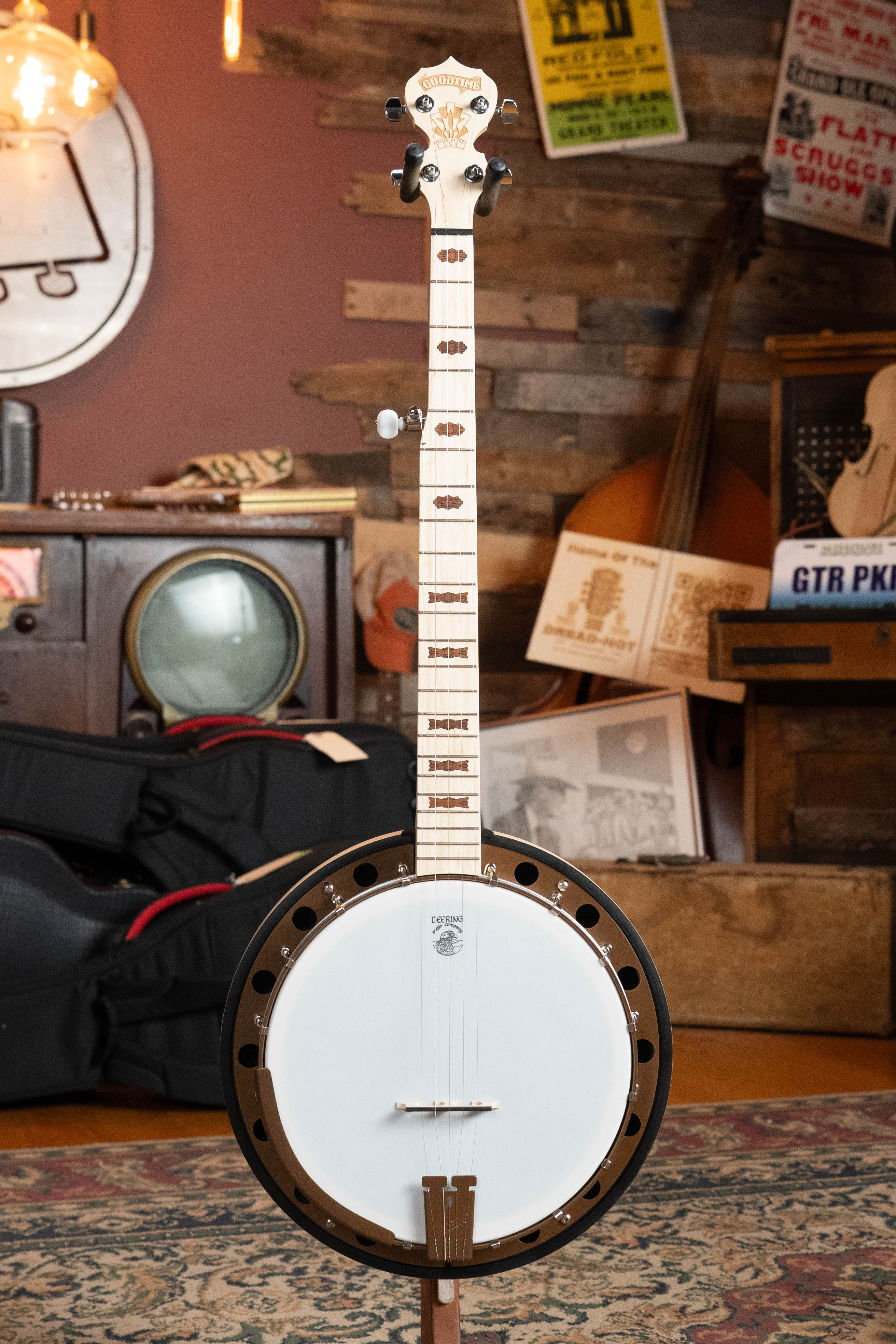 Deering Goodtime Two 5 String Resonator Banjo #12520