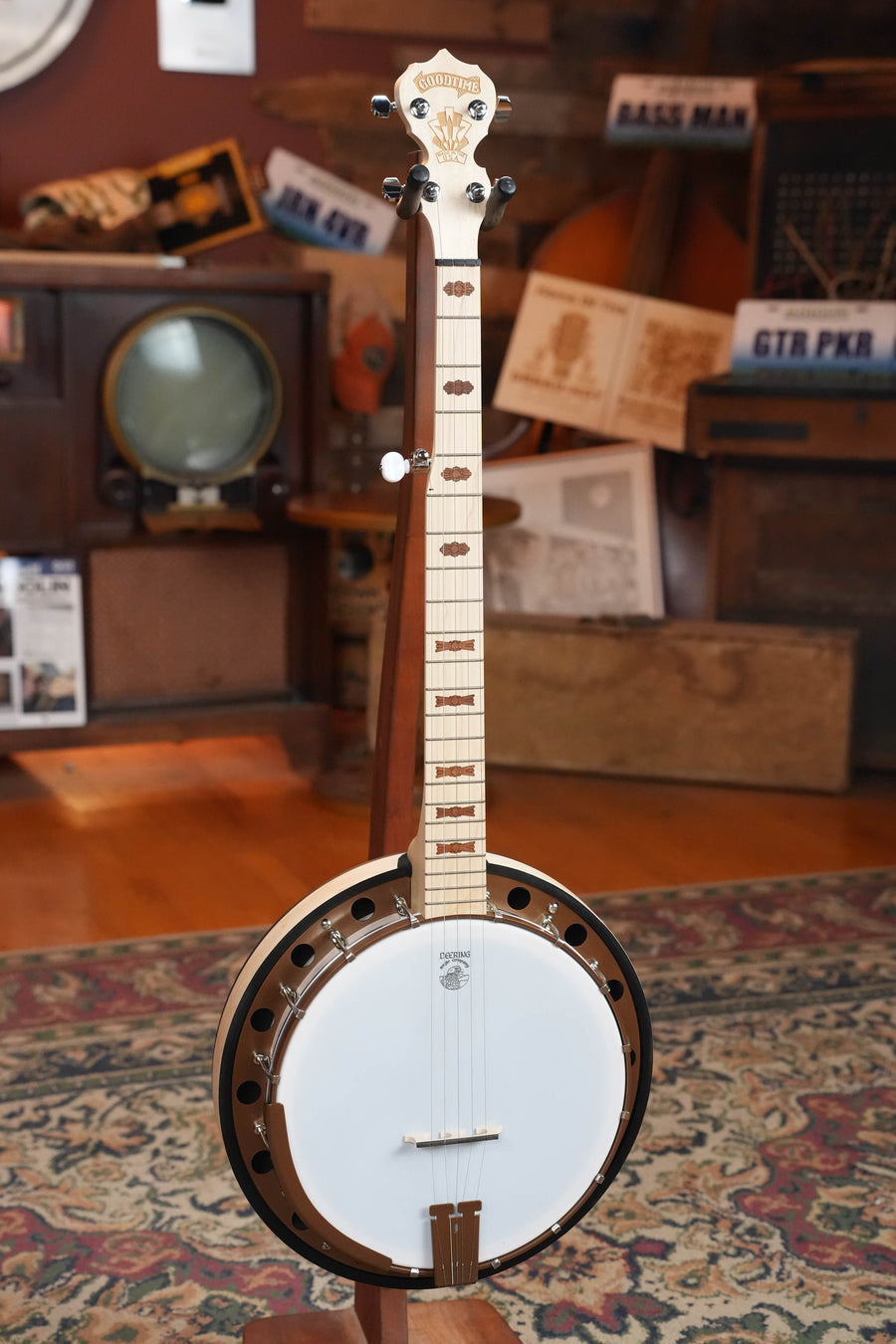 Deering Goodtime Two 5 String Resonator Banjo #2617
