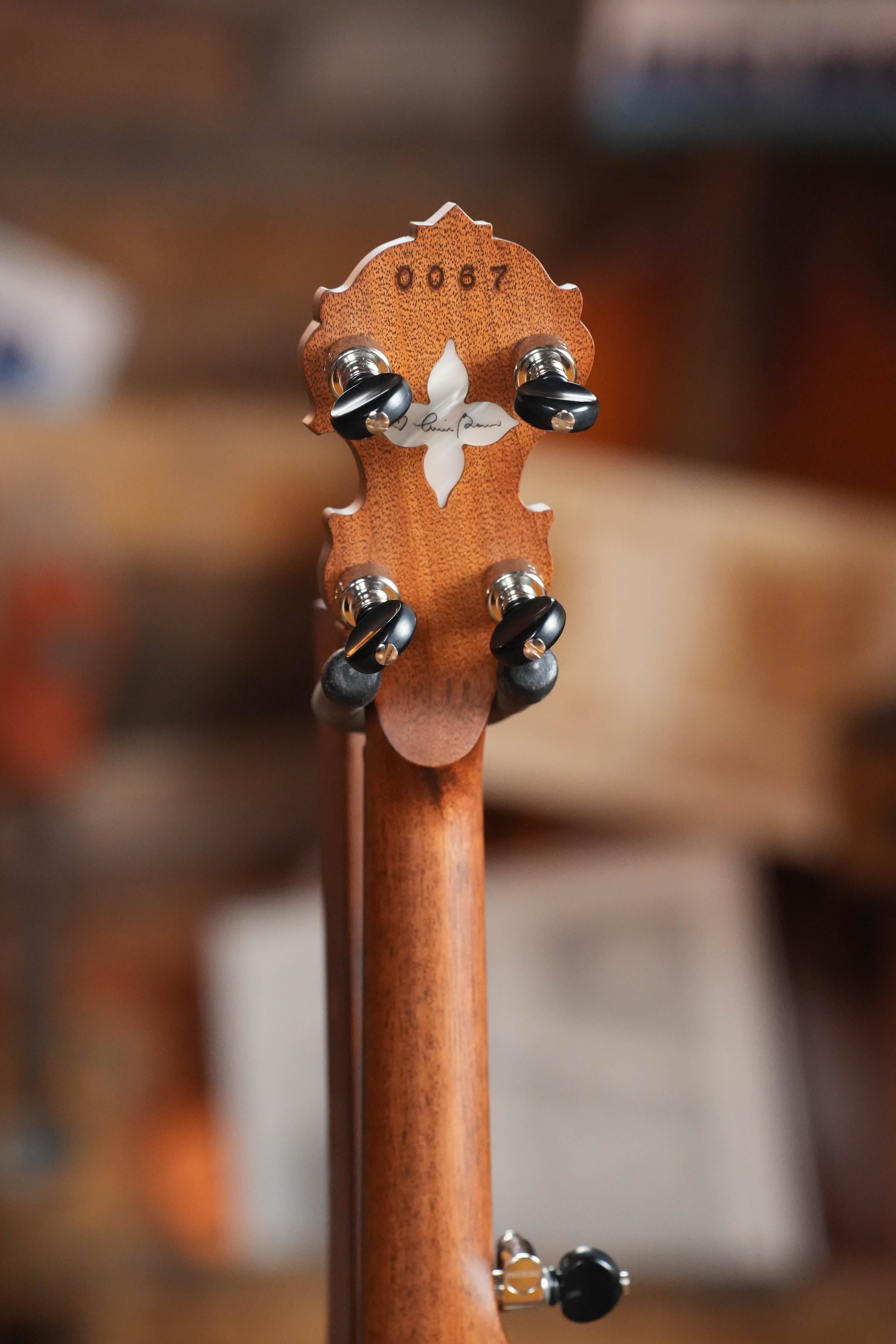 Deering Julia Belle 5 String Resonator Banjo w/Spikes Installed #0067