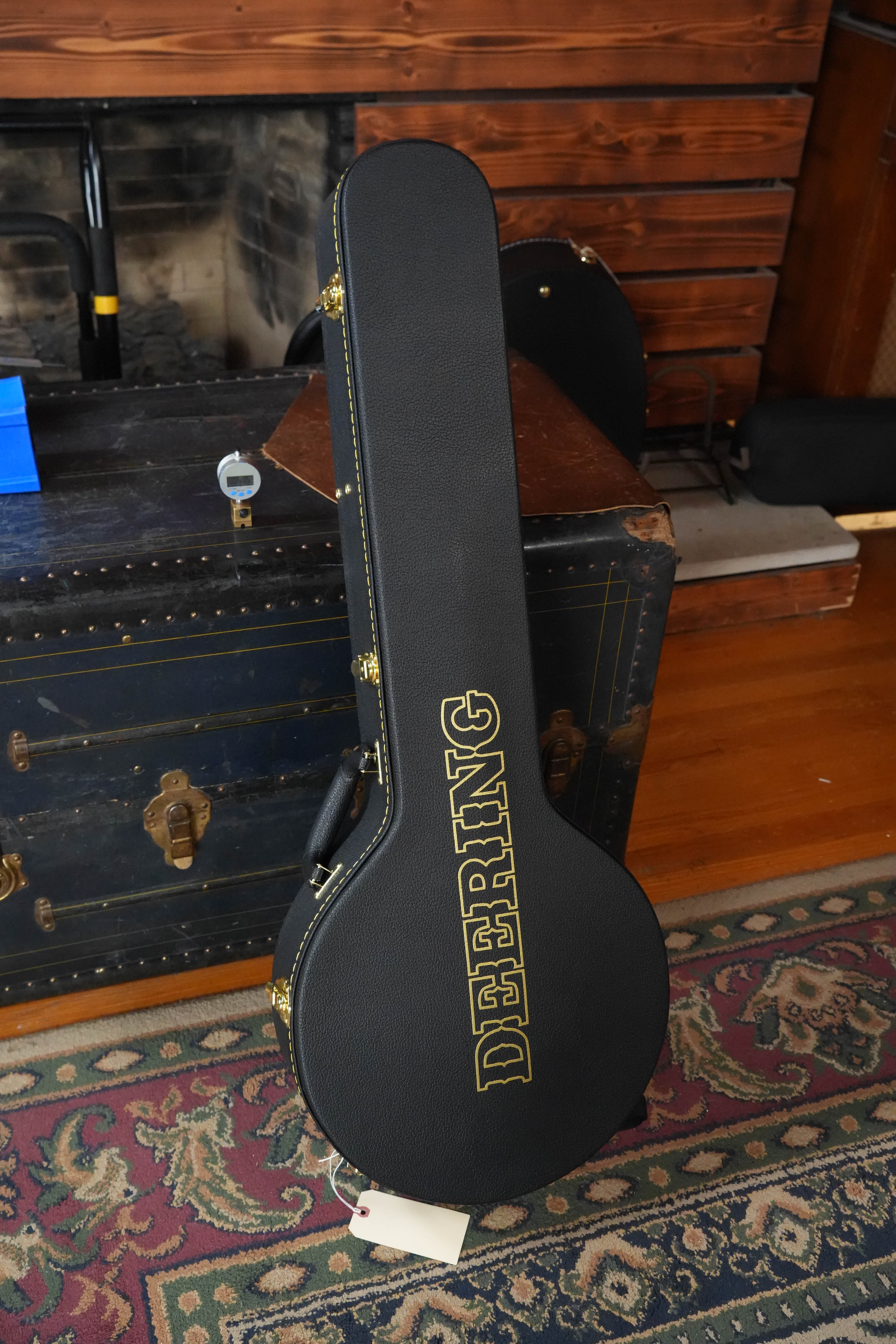 Deering Julia Belle 5 String Resonator Banjo w/Spikes Installed #0067
