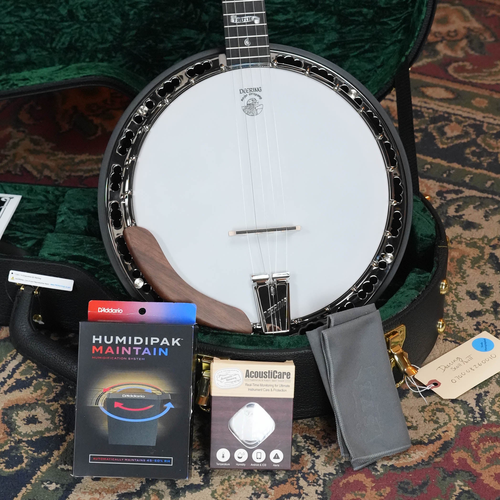 Deering Scott Avett "Truth" Signature Banjo #0010