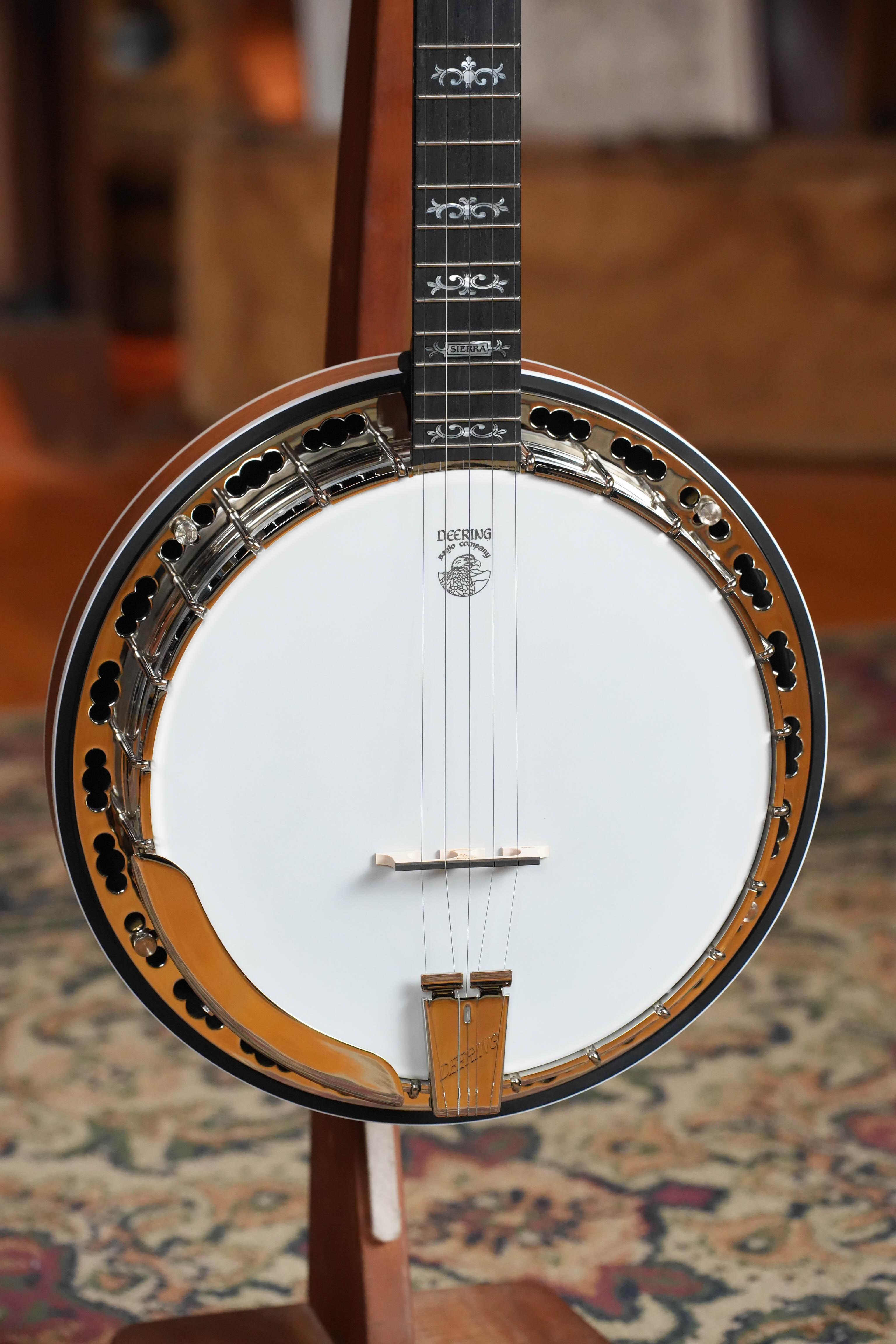 Deering Sierra 5 String Mahogany Banjo #BE20