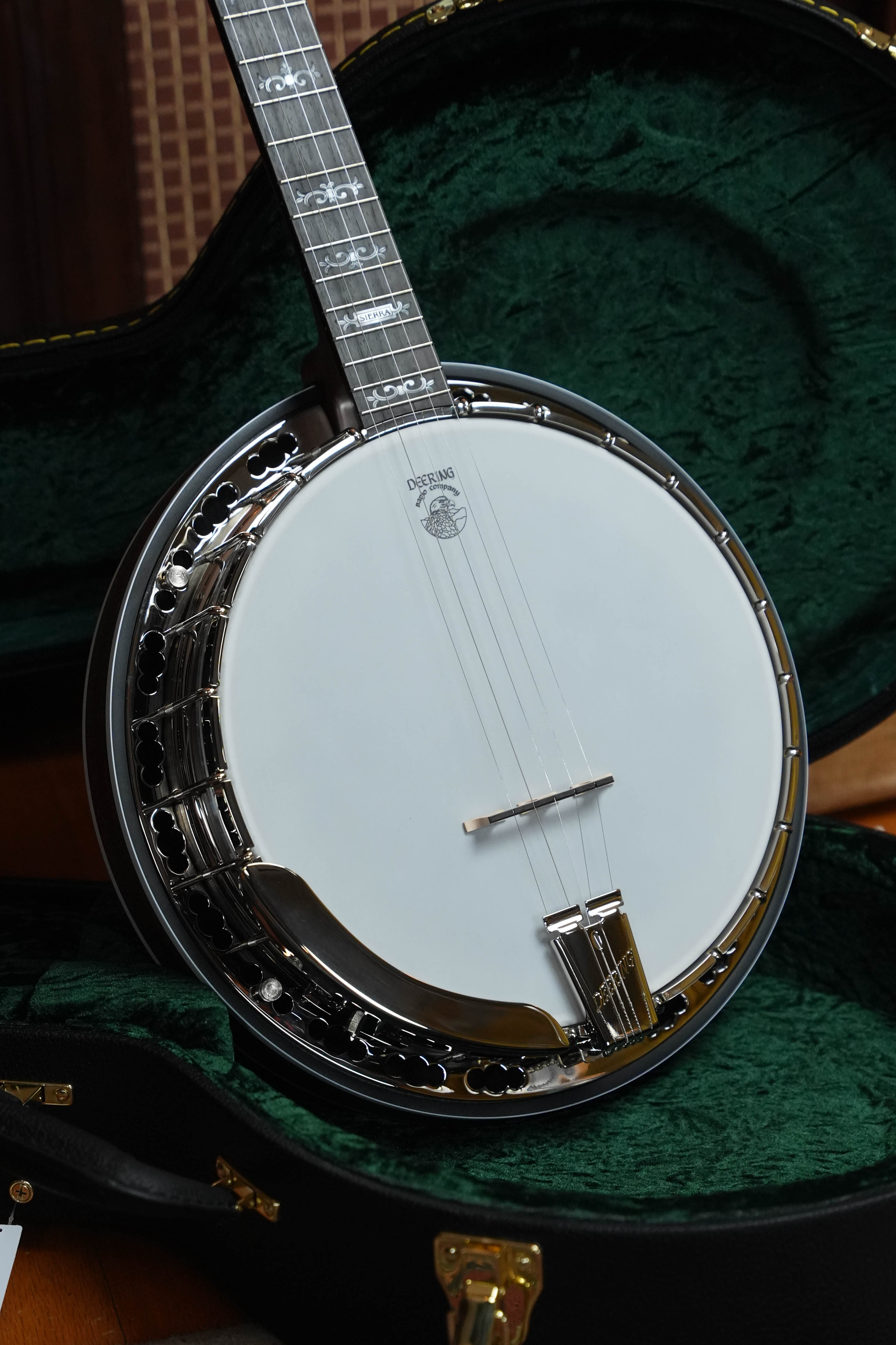 Deering Sierra 5 String Mahogany Resonator Banjo #BG94