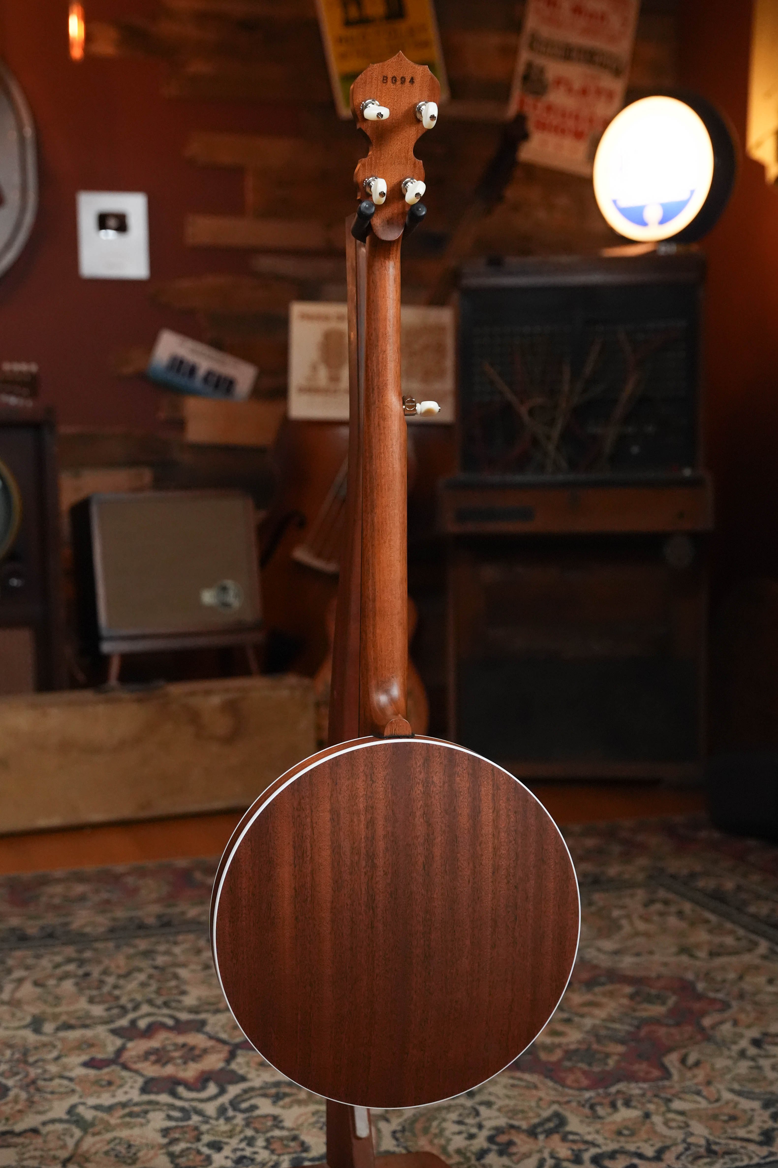 Deering Sierra 5 String Mahogany Resonator Banjo #BG94