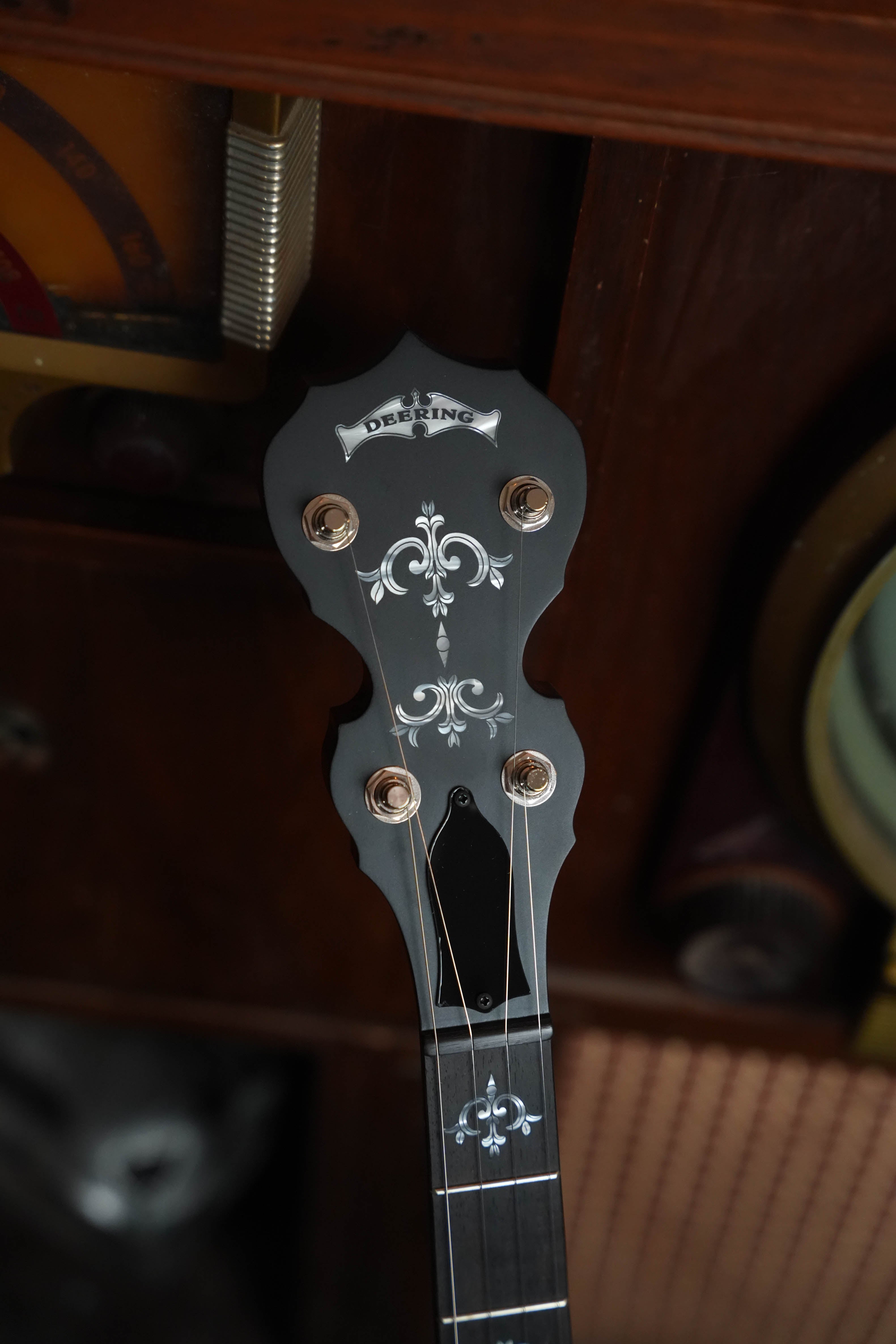 Deering Sierra 5 String Mahogany Resonator Banjo #BG94