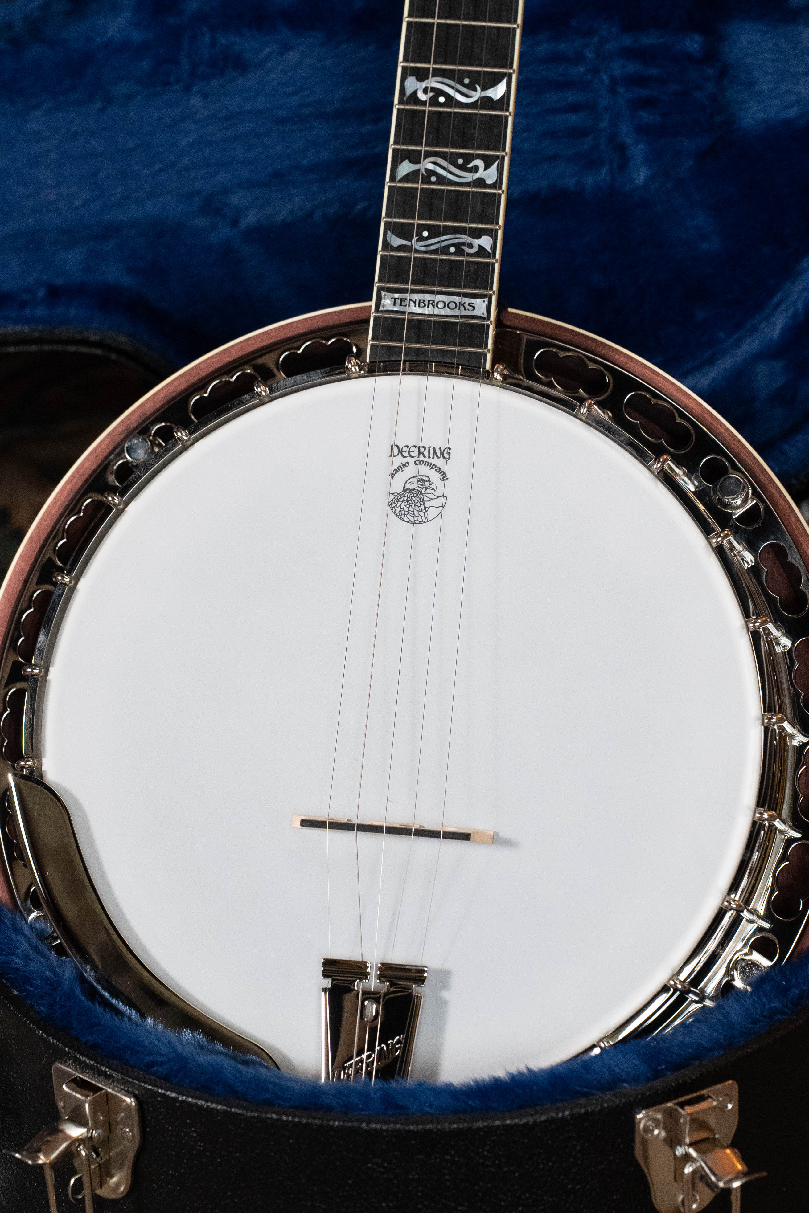 Deering Tenbrooks Saratoga Star 5 String Resonator Banjo w/Spikes Installed #0549