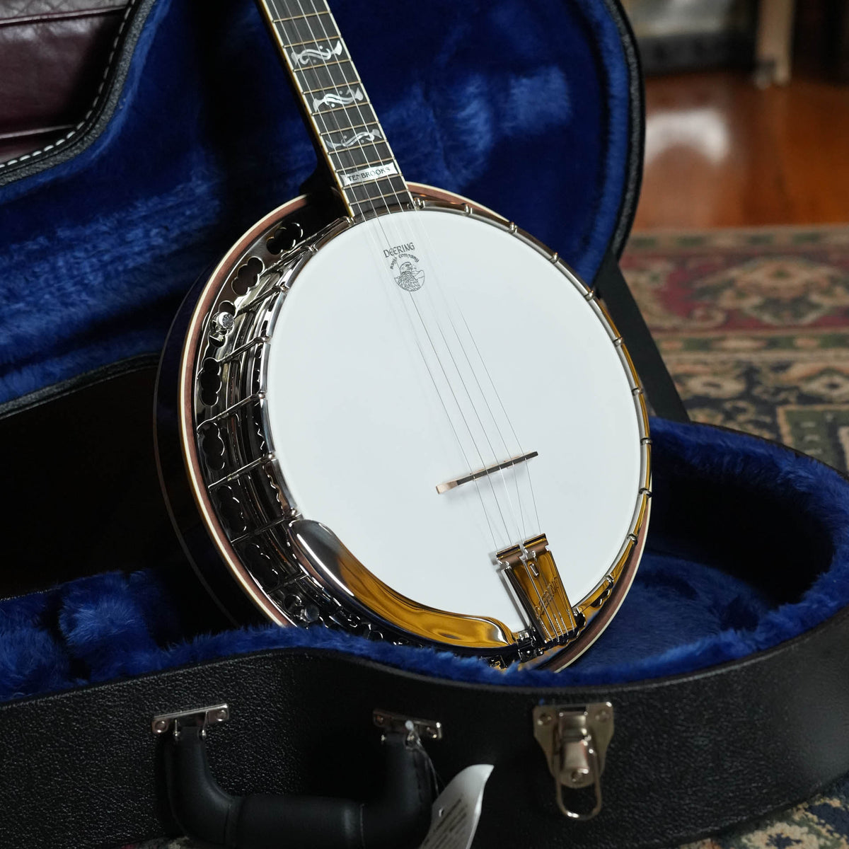 Deering Tenbrooks Saratoga Star 5 String Resonator Banjo w/Spikes Installed #0558