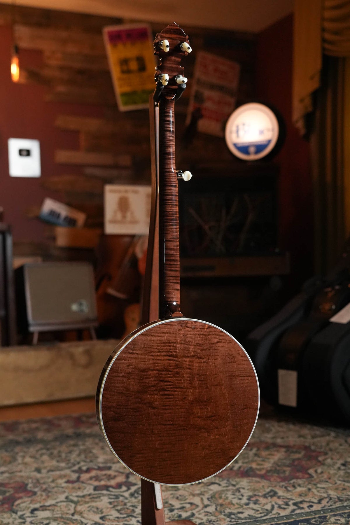 Deering Tenbrooks Saratoga Star 5 String Resonator Banjo w/Spikes Installed #0558