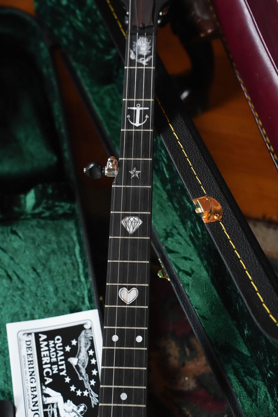 Deering Vega Avett Star Signature Banjo #0008