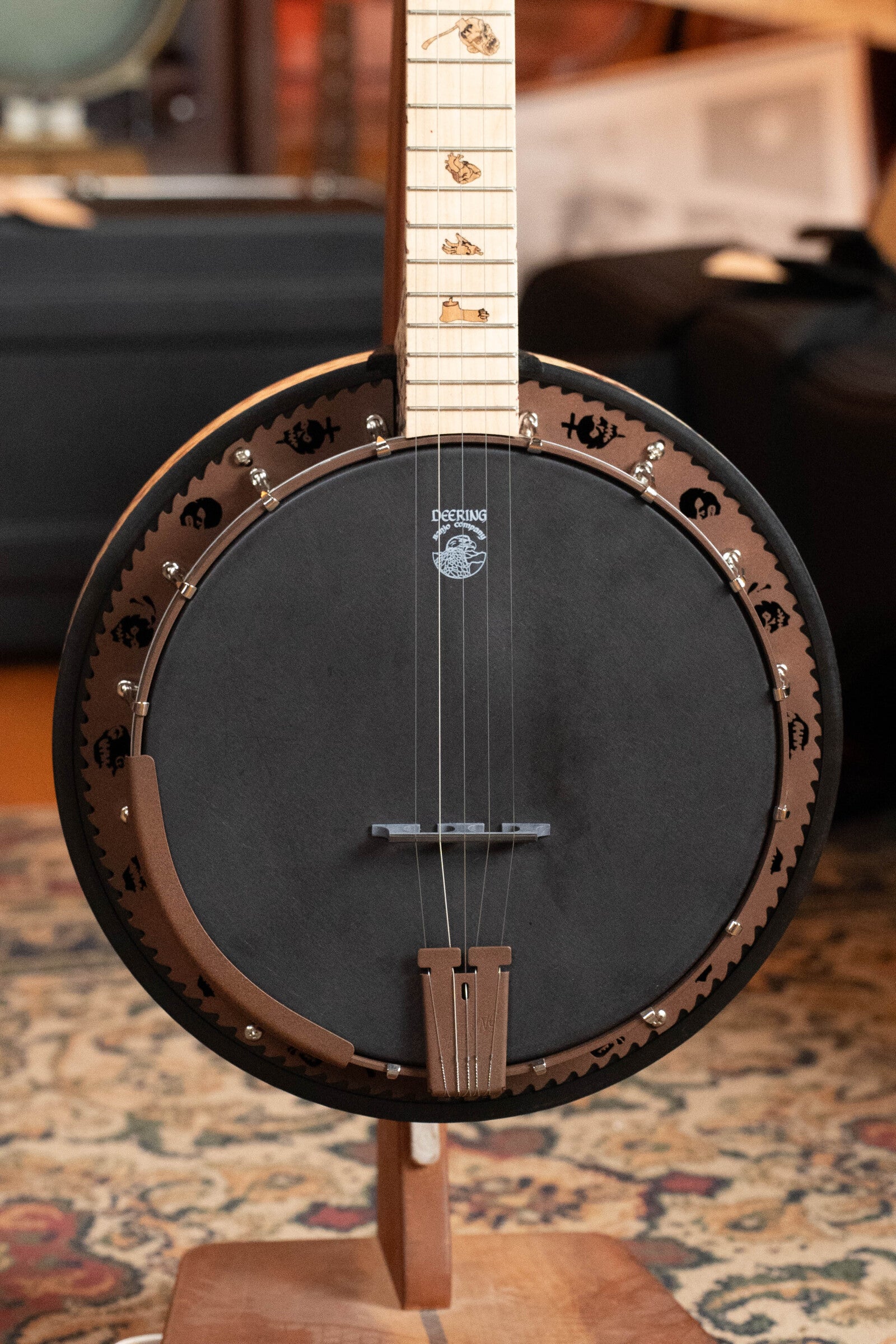 Deering Goodtime Zombie Killer III 5-String Resonator Banjo w/Spikes Installed #4251