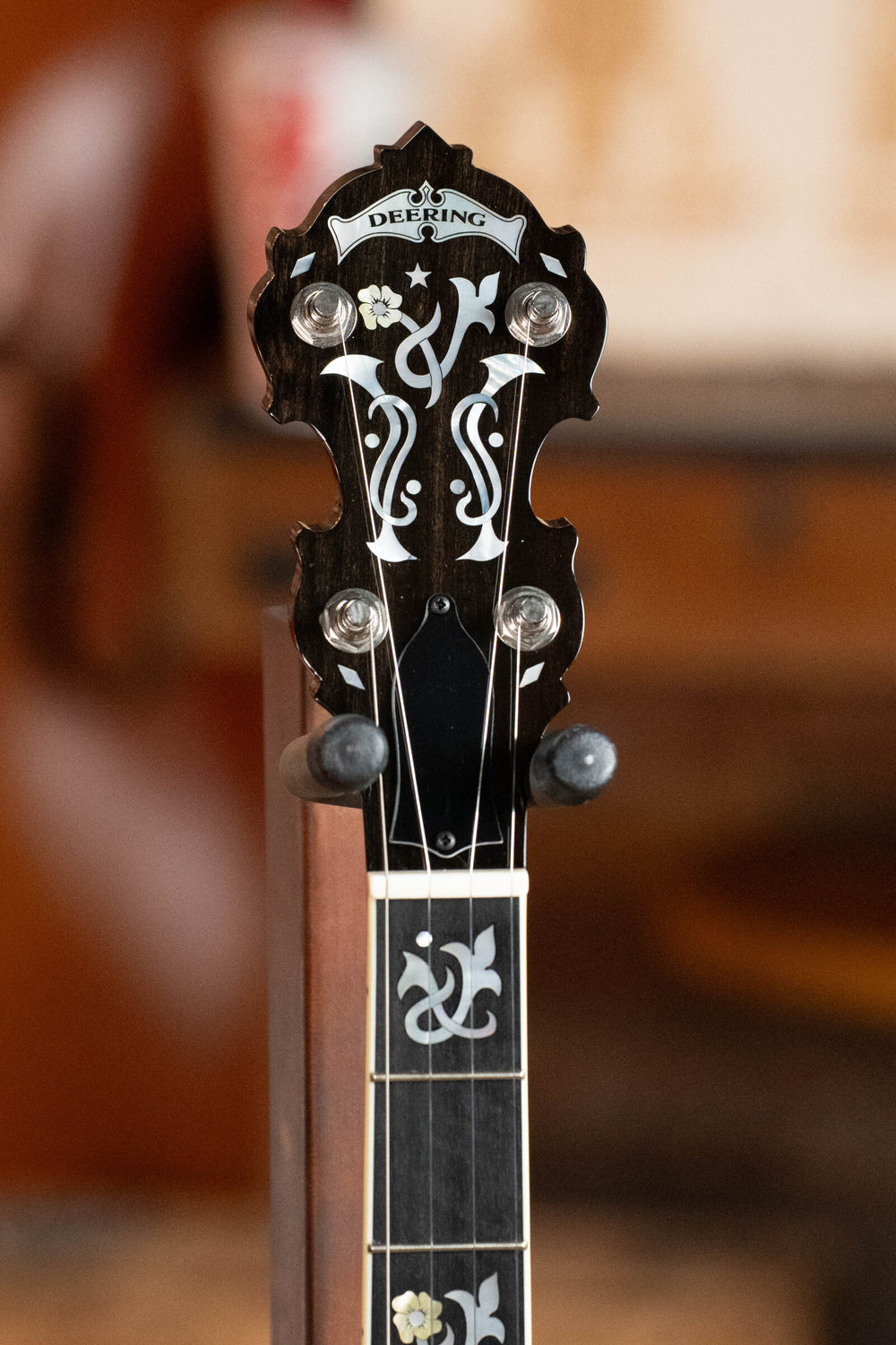 Deering Tenbrooks Saratoga Star 5 String Resonator Banjo w/Spikes Inst