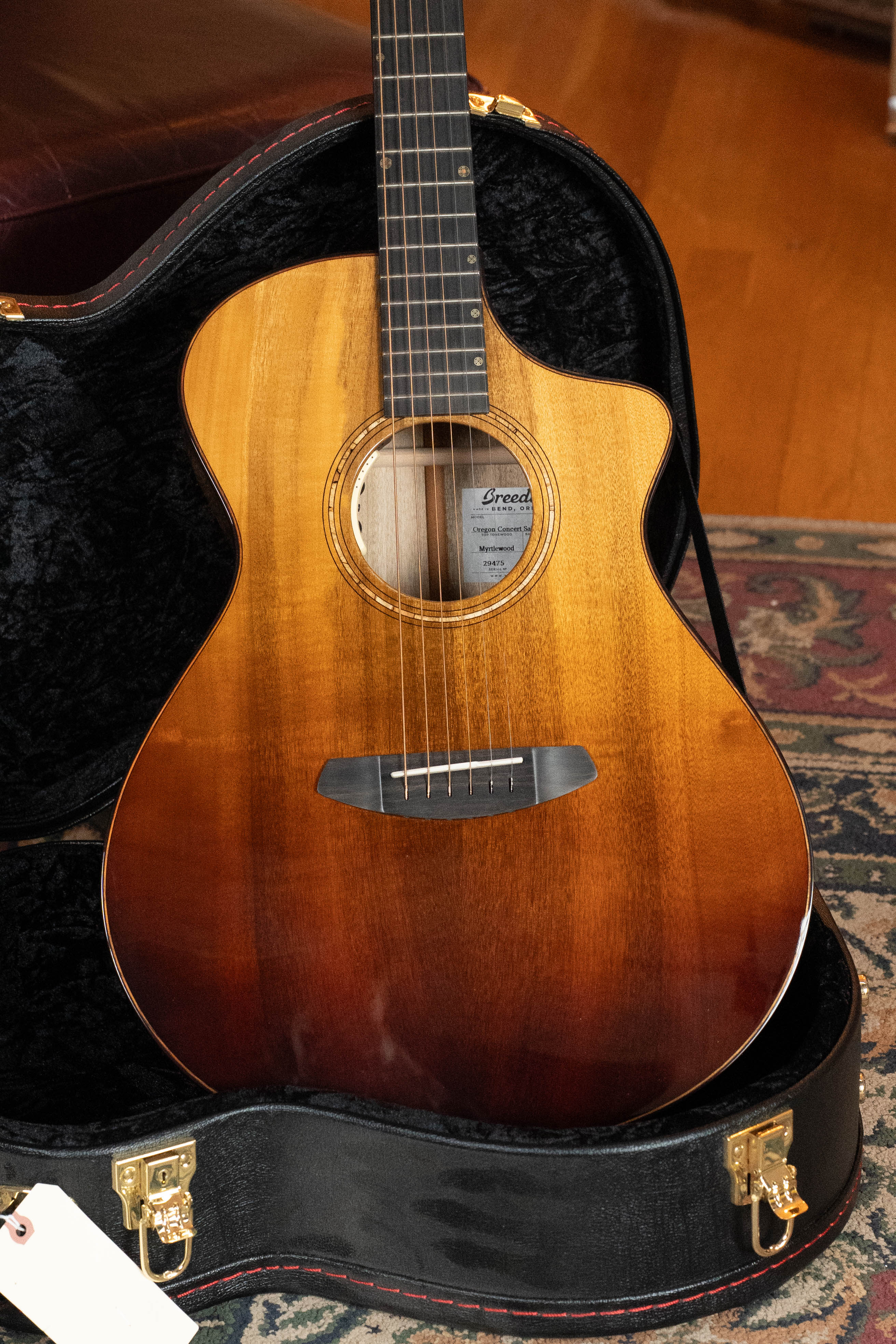 *Dread-Not Certified Floor Model* Breedlove Oregon Concert Sahara CE All Myrtlewood Limited Edition Guitar w/Pickup #9475
