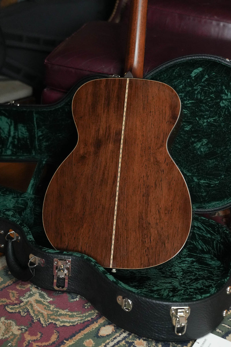 *Dread-Not Certified Used* Bourgeois Touchstone Signature OMSIG-SB/TS Orchestra Model Sunburst Acoustic Guitar #1299