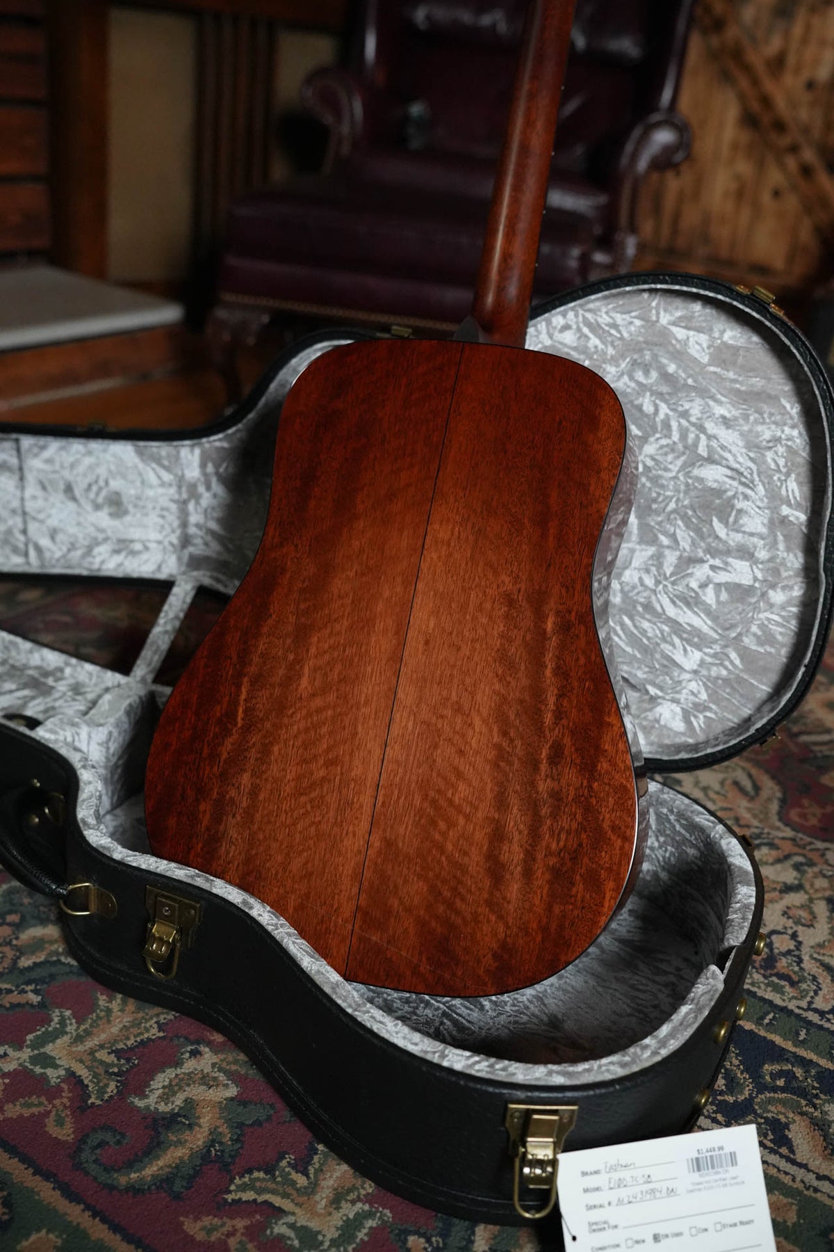 *Dread-Not Certified Used* Eastman E10D-TC-SB Sunburst Dreadnought Acoustic Guitar #1984