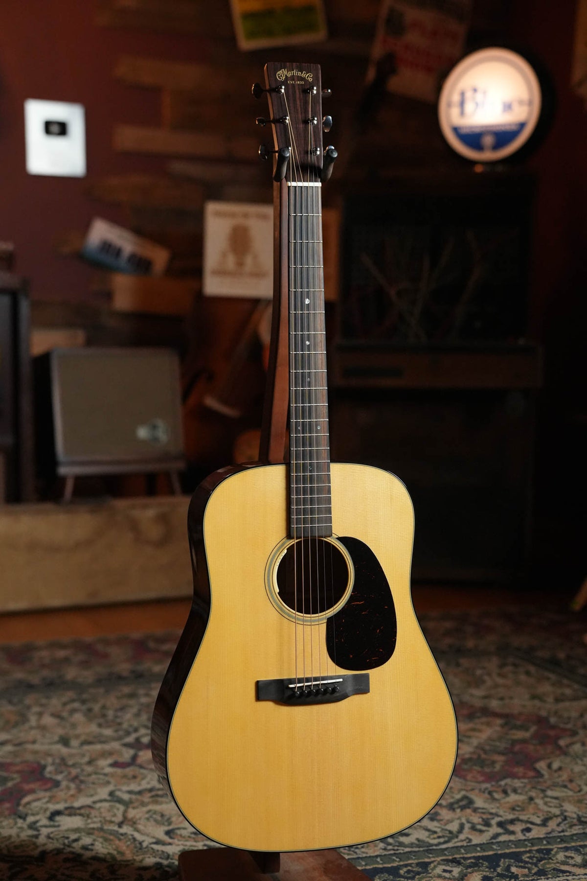 *Dread-Not Certified Used* Martin D-18 Dreadnought Acoustic-Electric Guitar w/ LR Baggs Pickup #9103
