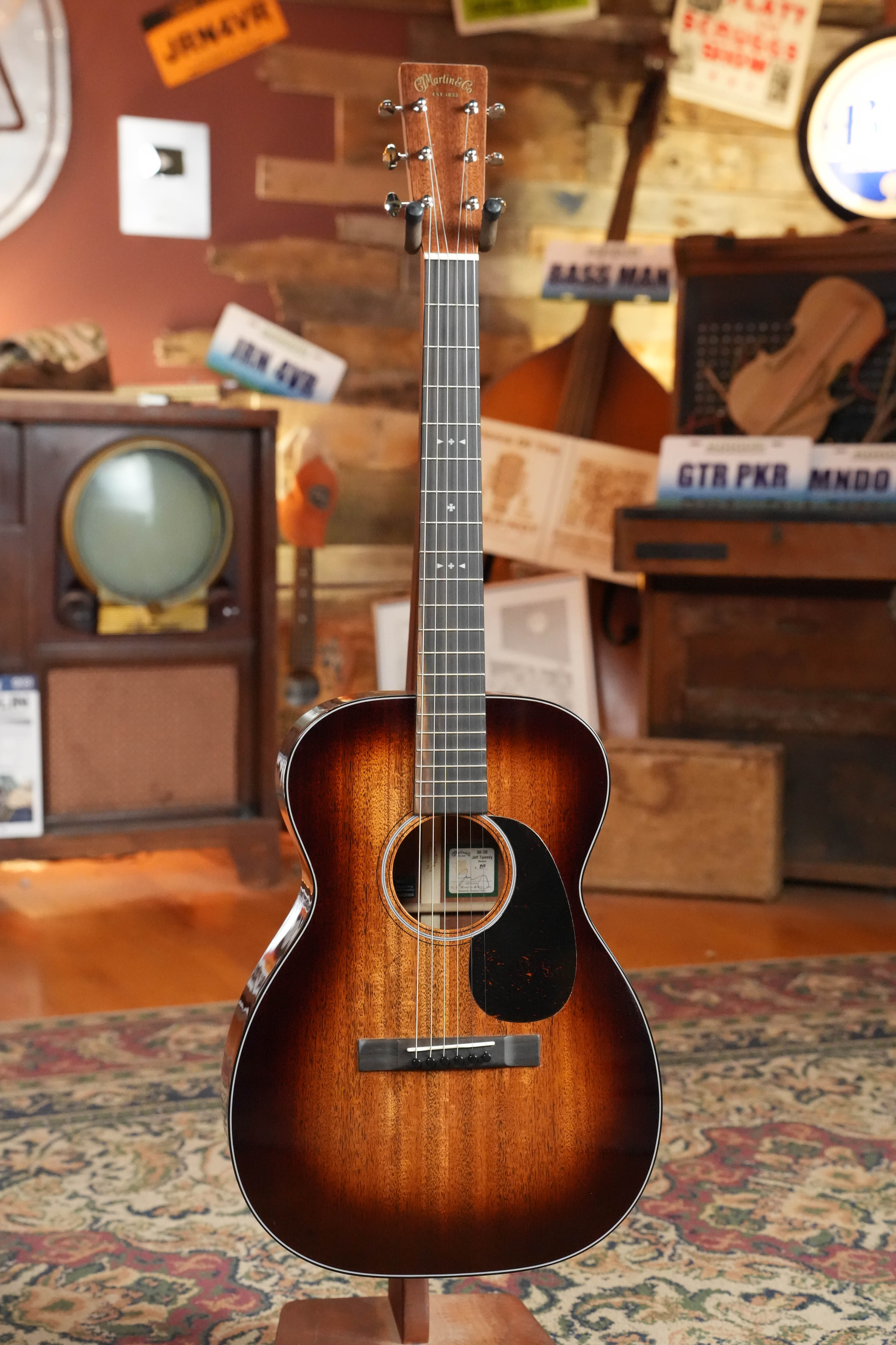 *Dread-Not Certified Used* 2025 Martin OO-DB Jeff Tweedy All FSC Certified Mahogany OO Deep Body Acoustic Guitar #9777