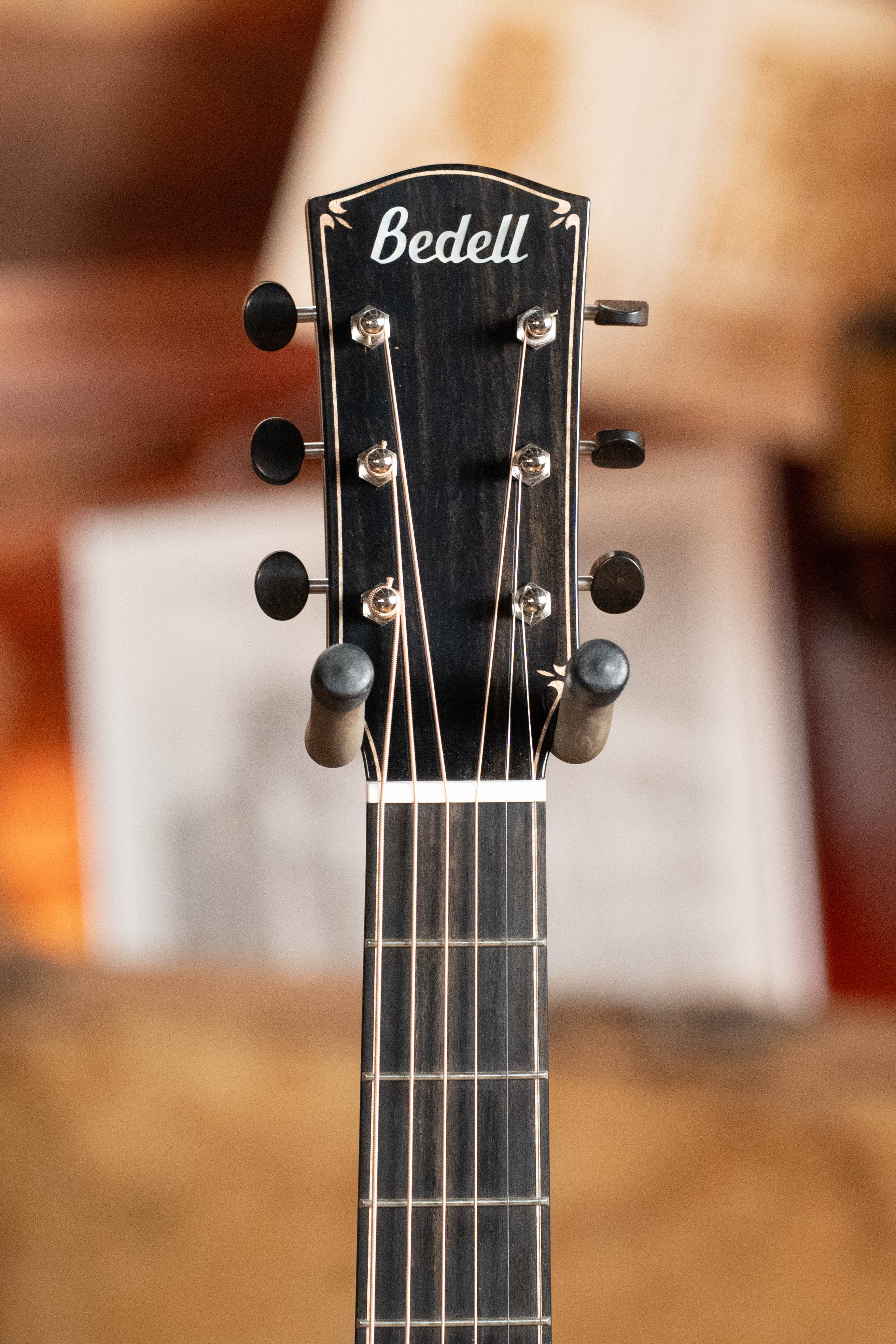 *Dread-Not Certified Used* Bedell Limited Edition Fireside Parlor All Walnut Acoustic Guitar #3020
