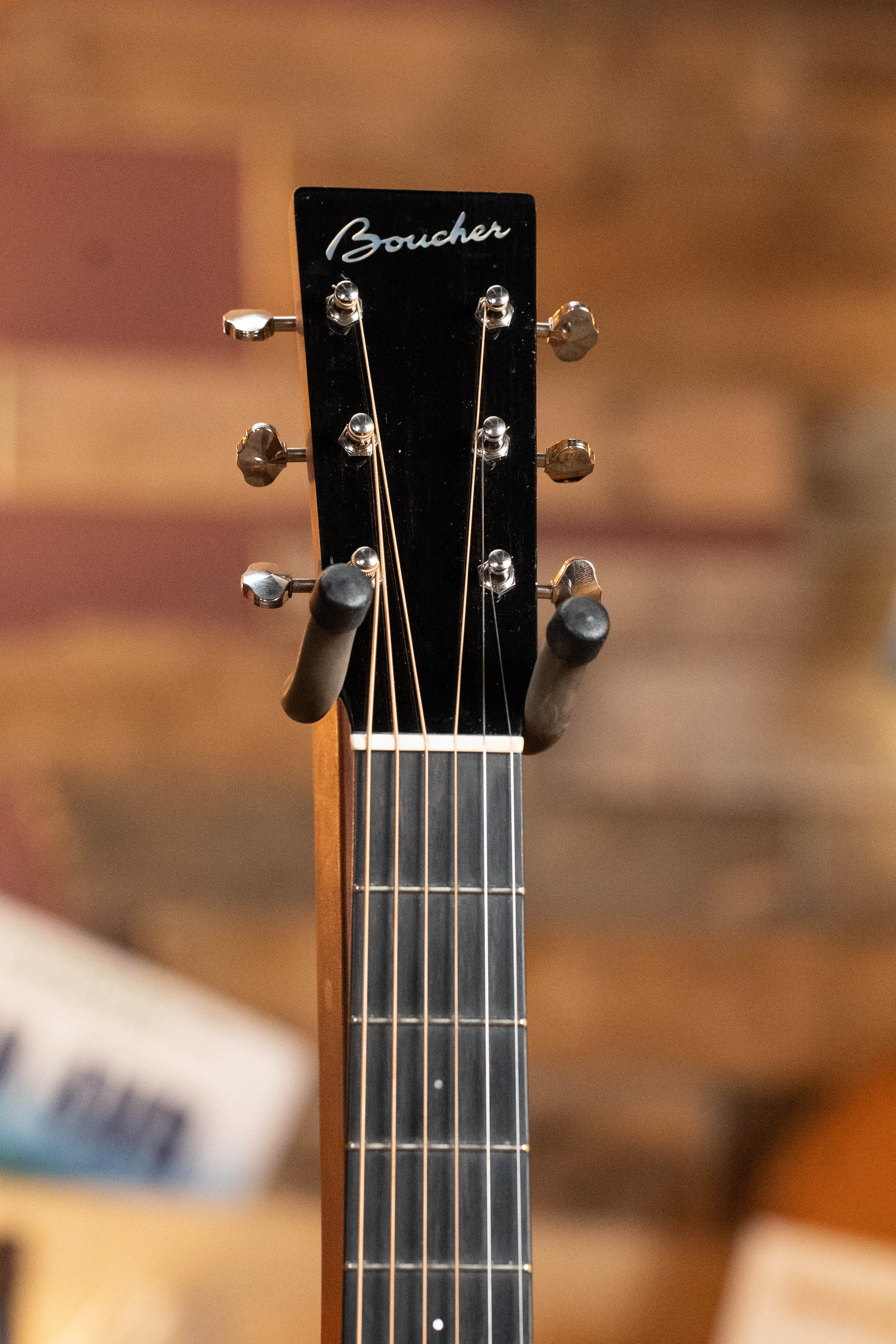 *Dread-Not Certified Used* Boucher BG-41-G Bluegrass Goose Series Gold Torrefied Adirondack/Mahogany OM Guitar w/K&K Pickup #1015