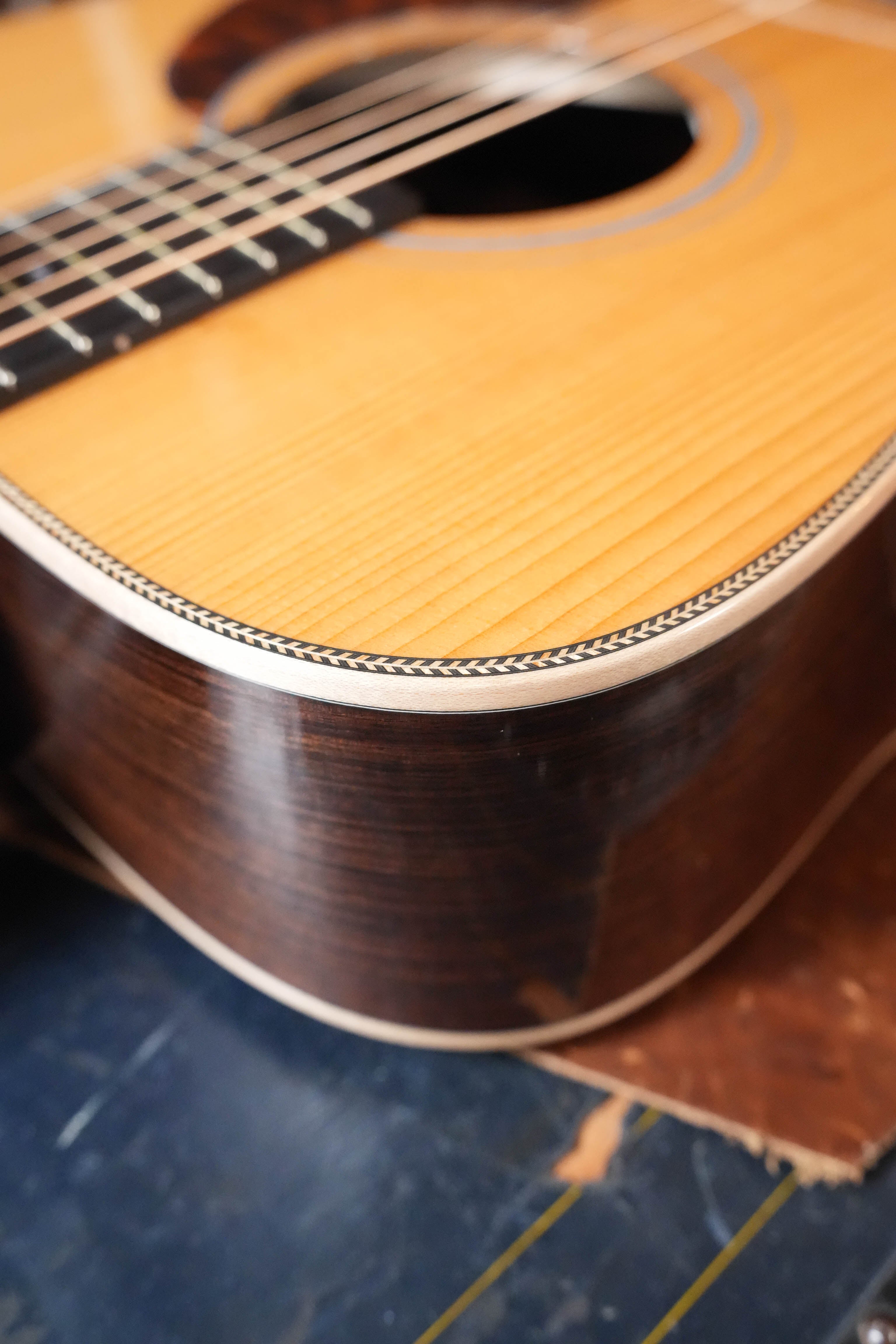 *Dread-Not Certified Used* Boucher BG-52-G Torrefied Adirondack/Rosewood Bluegrass Goose Gold Pack Dreadnought w/ K&K Pure Mini  #1394
