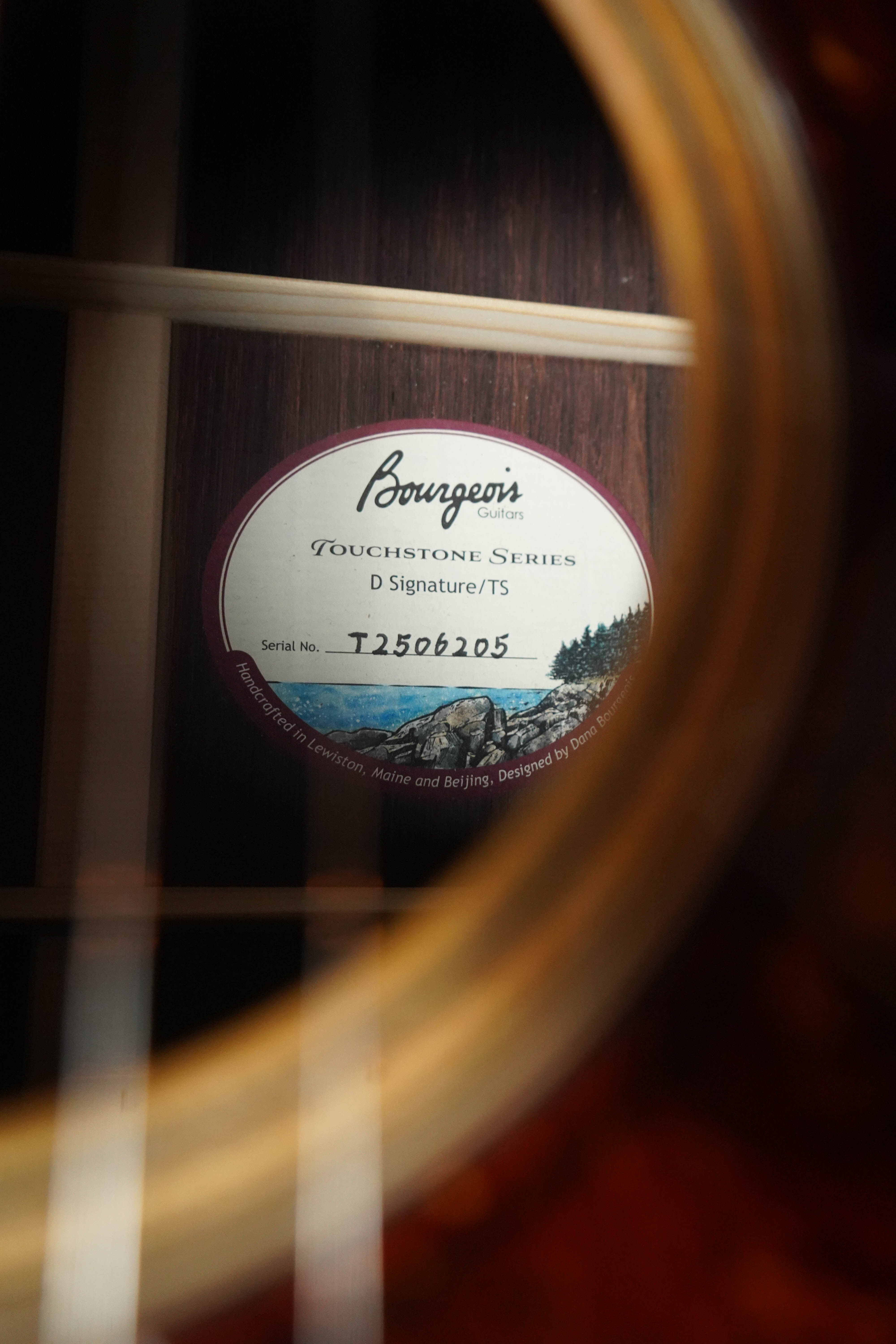 *Dread-Not Certified Used* Bourgeois Signature Touchstone Series Torrefied Sitka/Madagascar Dreadnought Acoustic Guitar #6205