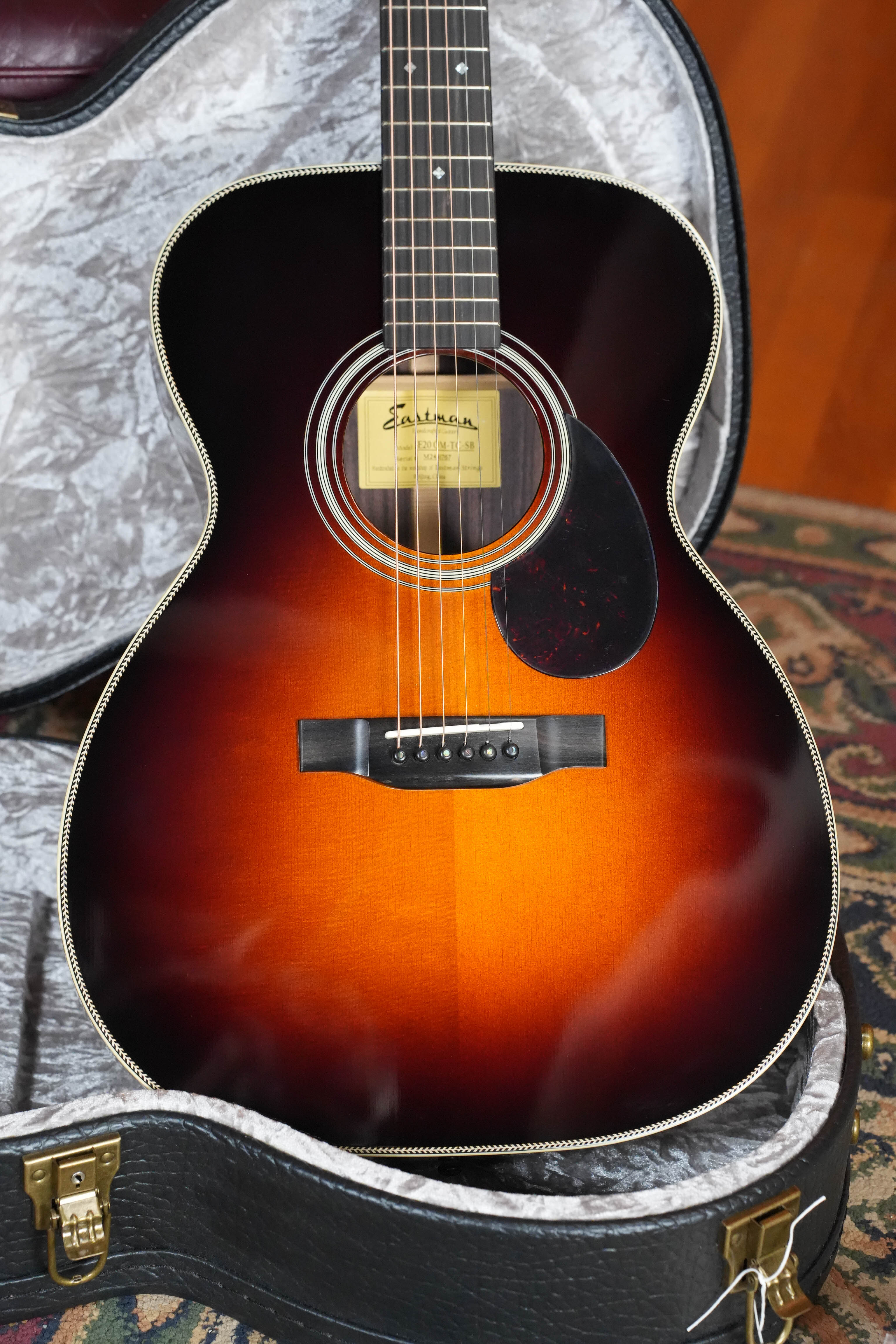 *Dread-Not Certified Used* Eastman E20OM-TC-SB Thermo-Cured Adirondack/Rosewood OM Acoustic Guitar #1767