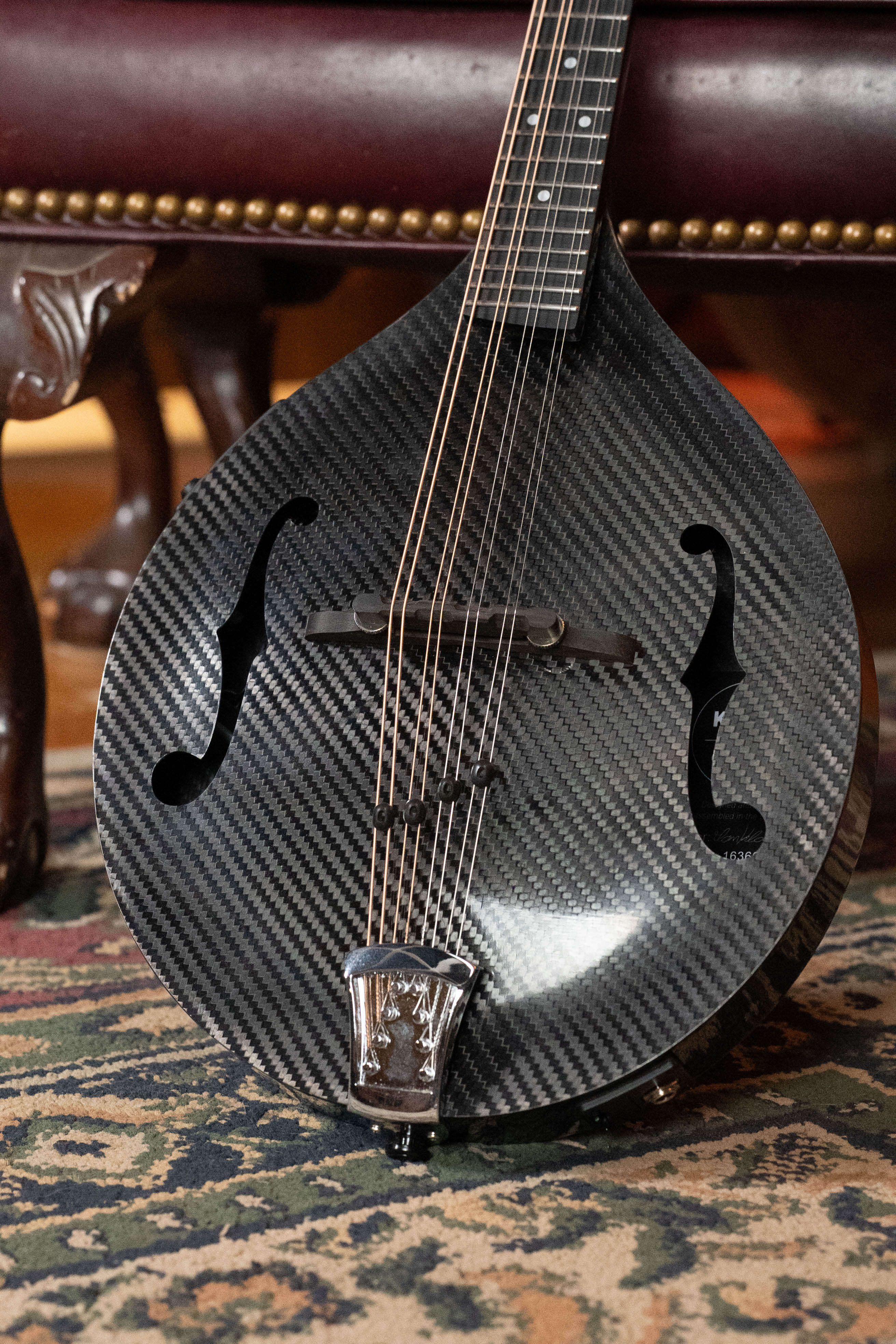 *Dread-Not Certified Used* KLOS X_MA_DAE_EQ Full Carbon A-Style Mandolin w/KLOS EQ Preamp Pickup #3606