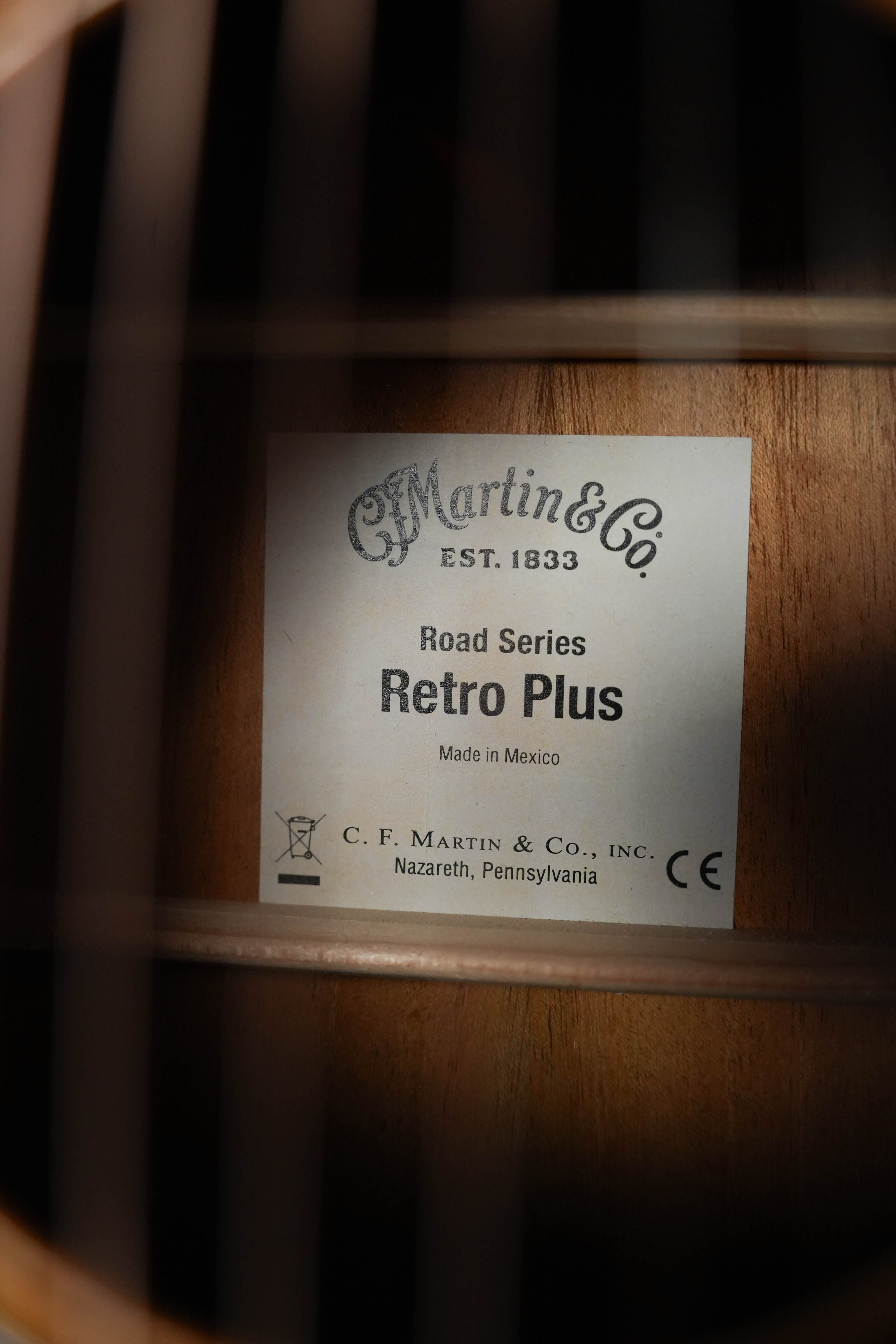 *Dread Not Certified Used* Martin DE Retro Plus Torrefied Spruce/Mahogany Dreadnought Guitar w/Martin Electronics #0559