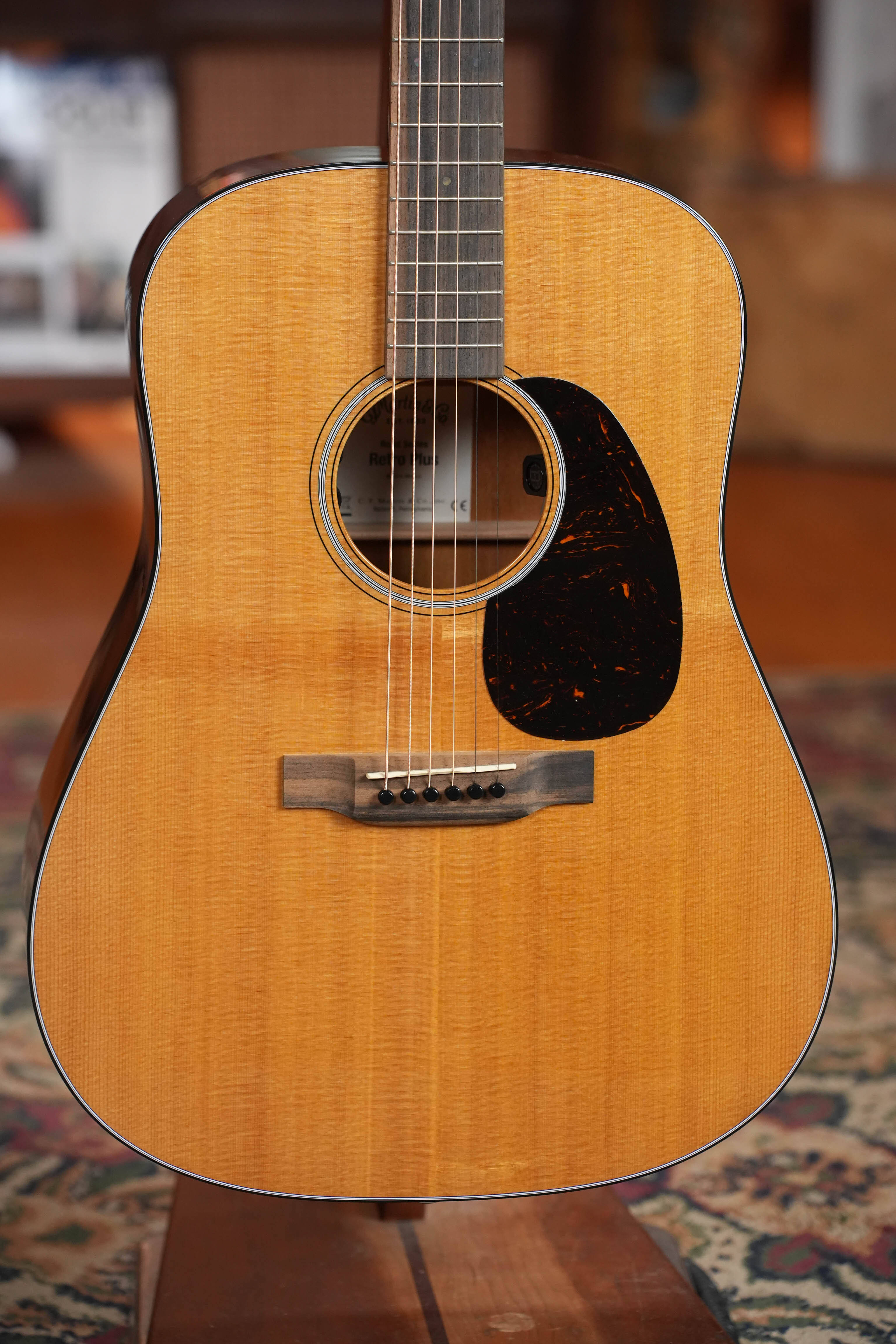 *Dread Not Certified Used* Martin DE Retro Plus Torrefied Spruce/Mahogany Dreadnought Guitar w/Martin Electronics #0559