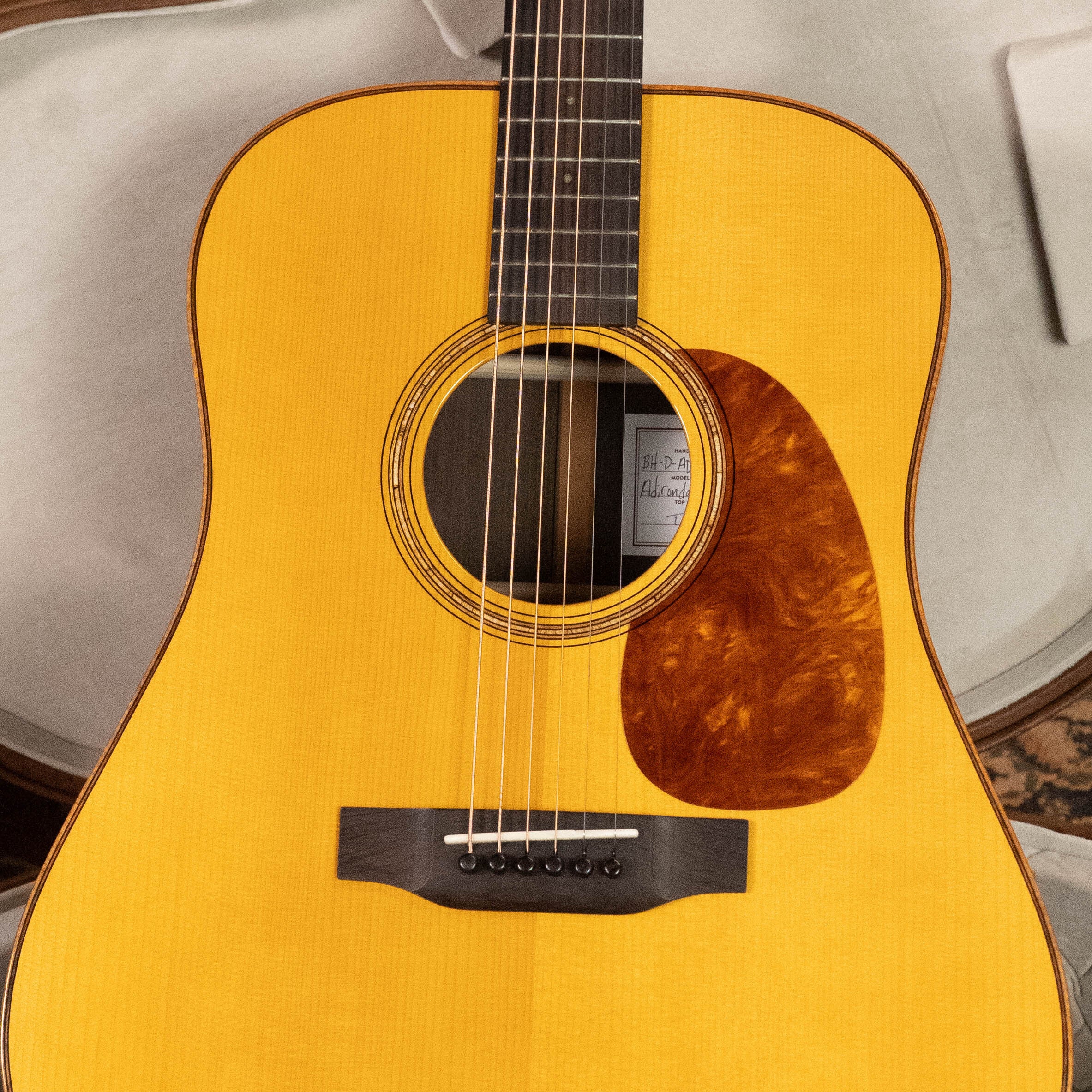 *Dread-Not Certified Used* Bedell Bahia Adirondack/Brazilian Rosewood Dreadnought Guitar #3002
