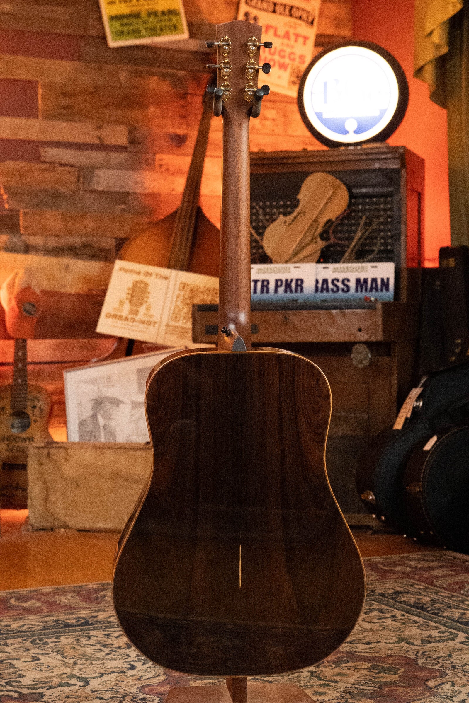 *Dread-Not Certified Used* Bedell Bahia Adirondack/Brazilian Rosewood Dreadnought Guitar #3002