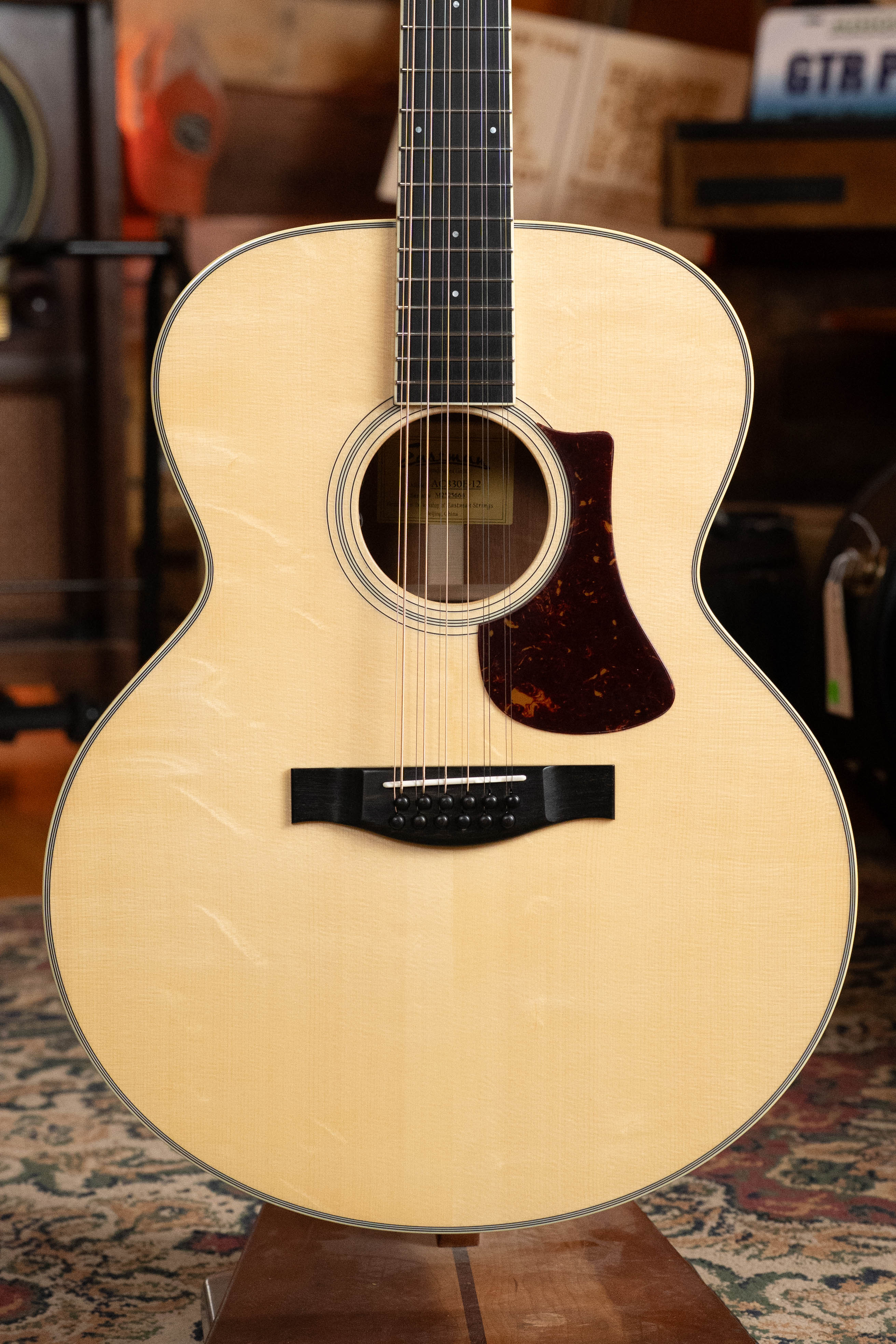 Eastman AC330E-12 Sitka/Mahogany Jumbo 12-String Guitar w/LR Baggs Pickup #5666