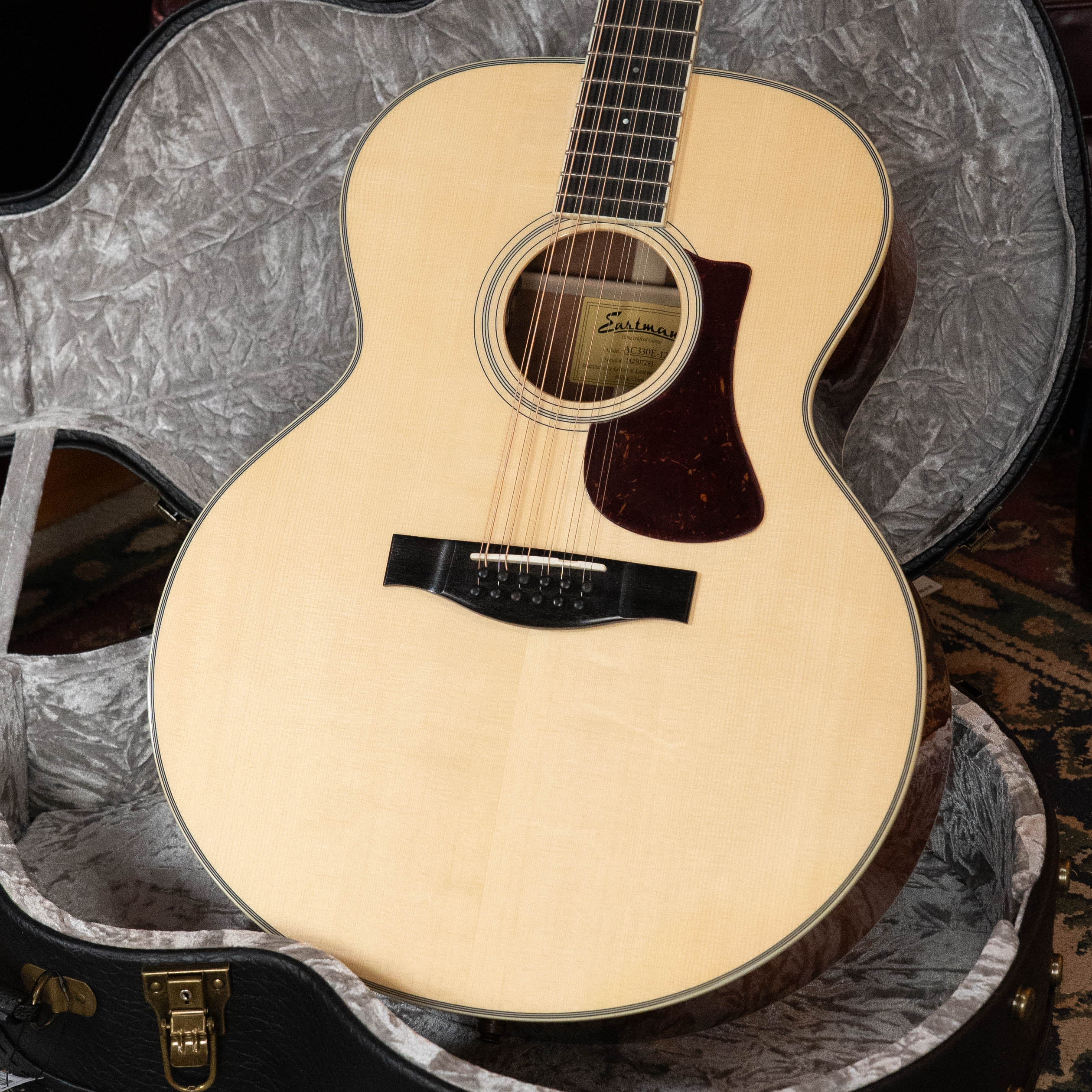 Eastman AC330E-12 Sitka/Mahogany Jumbo 12-String Guitar w/LR Baggs Pickup #7293