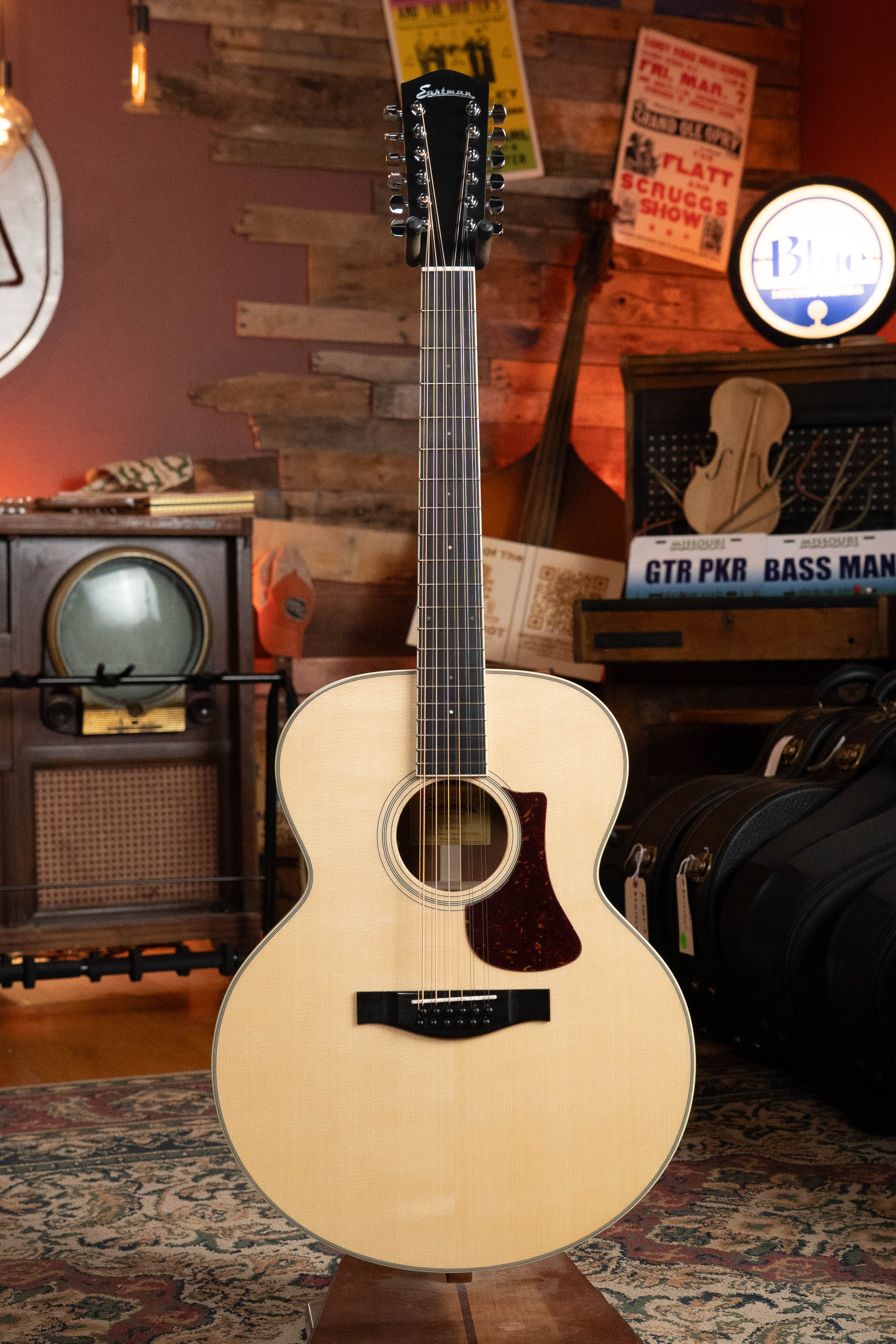 Eastman AC330E-12 Sitka/Mahogany Jumbo 12-String Guitar w/LR Baggs Pickup #7301