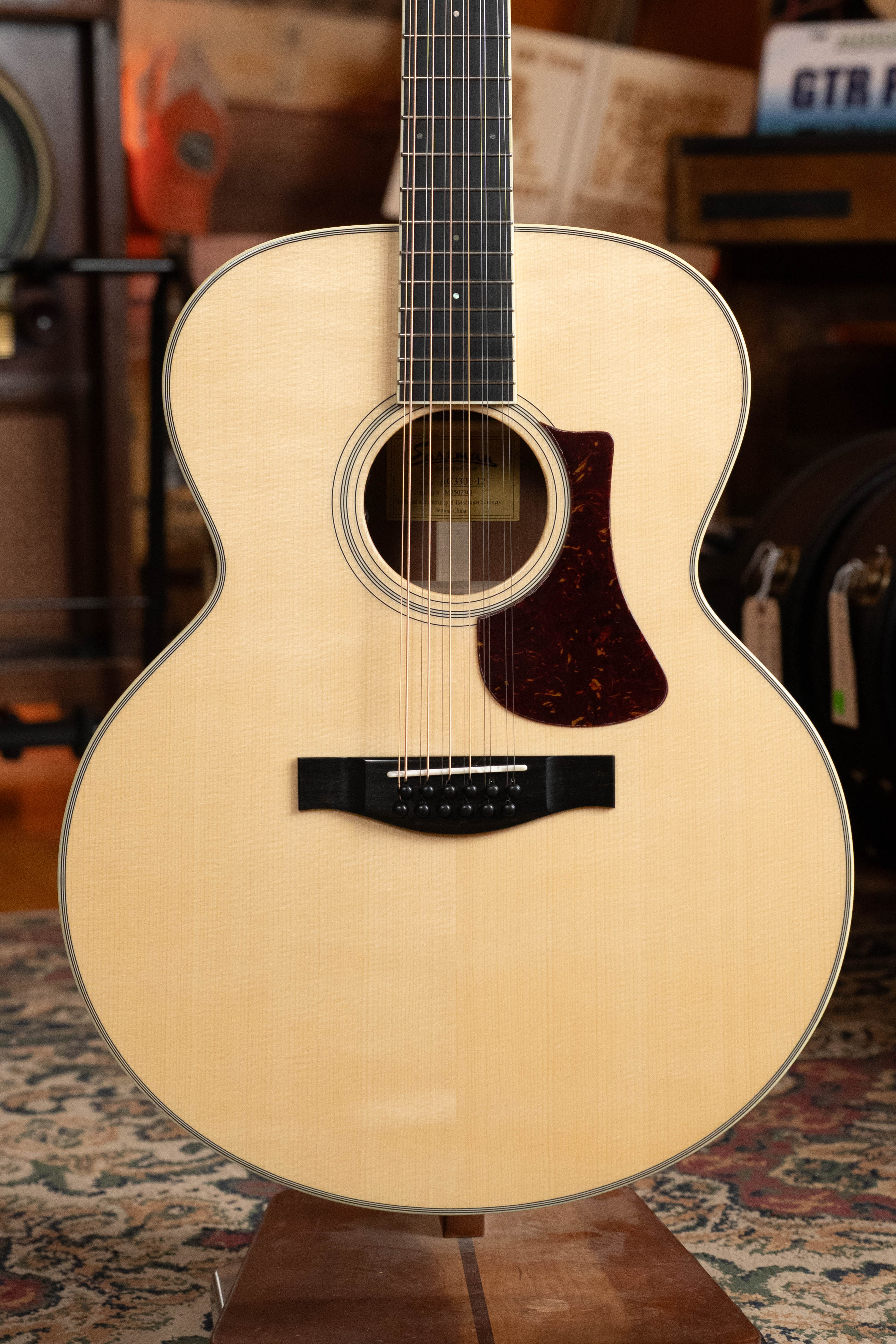 Eastman AC330E-12 Sitka/Mahogany Jumbo 12-String Guitar w/LR Baggs Pickup #7301