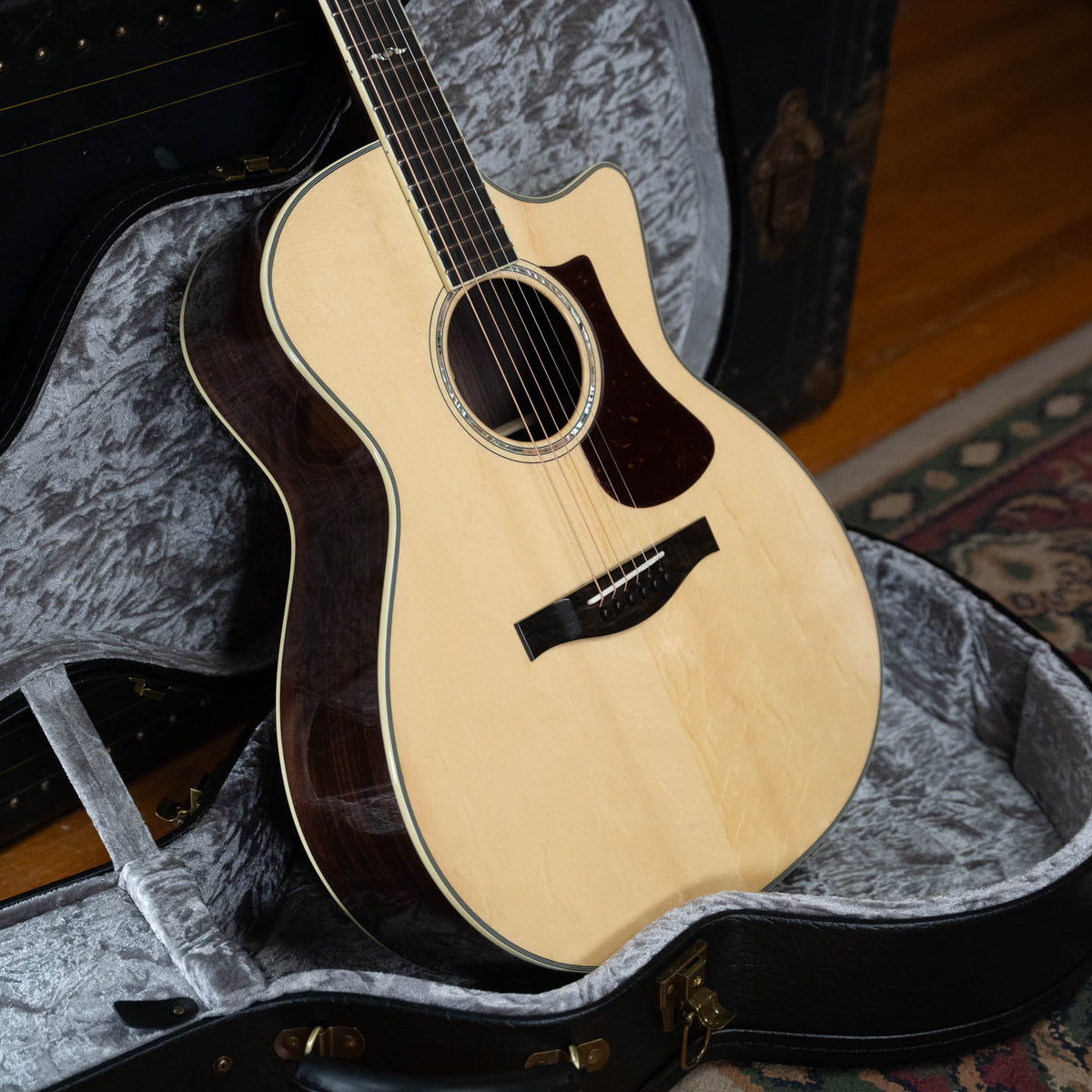 Eastman AC422CE Cutaway Grand Auditorium Acoustic-Electric Guitar #4735